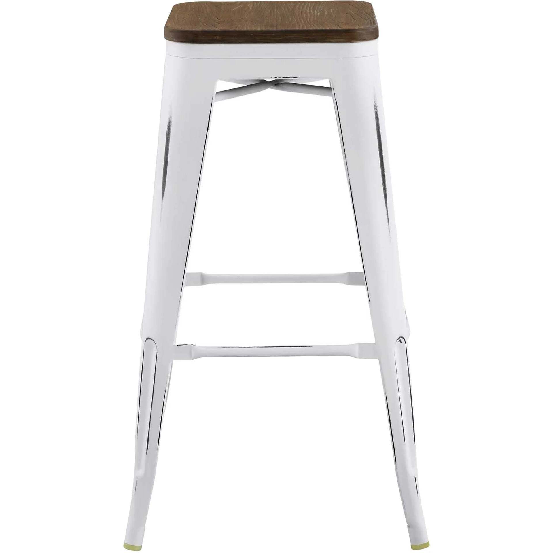 Panora Metal Bar Stool White - Image 2