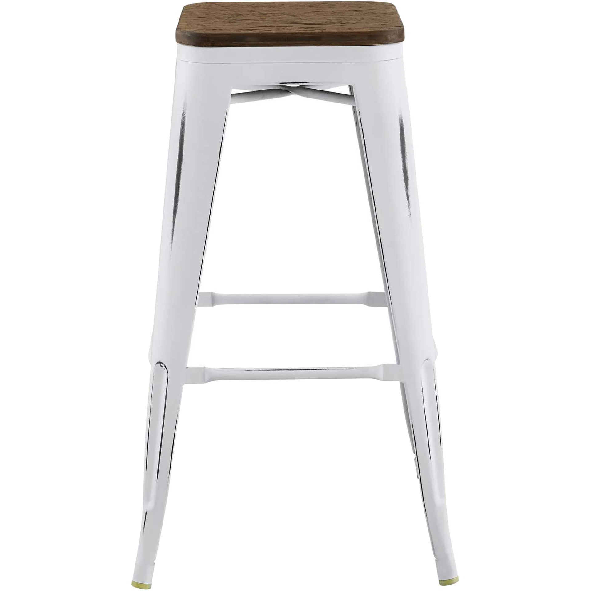 Panora Metal Bar Stool White - Image 3