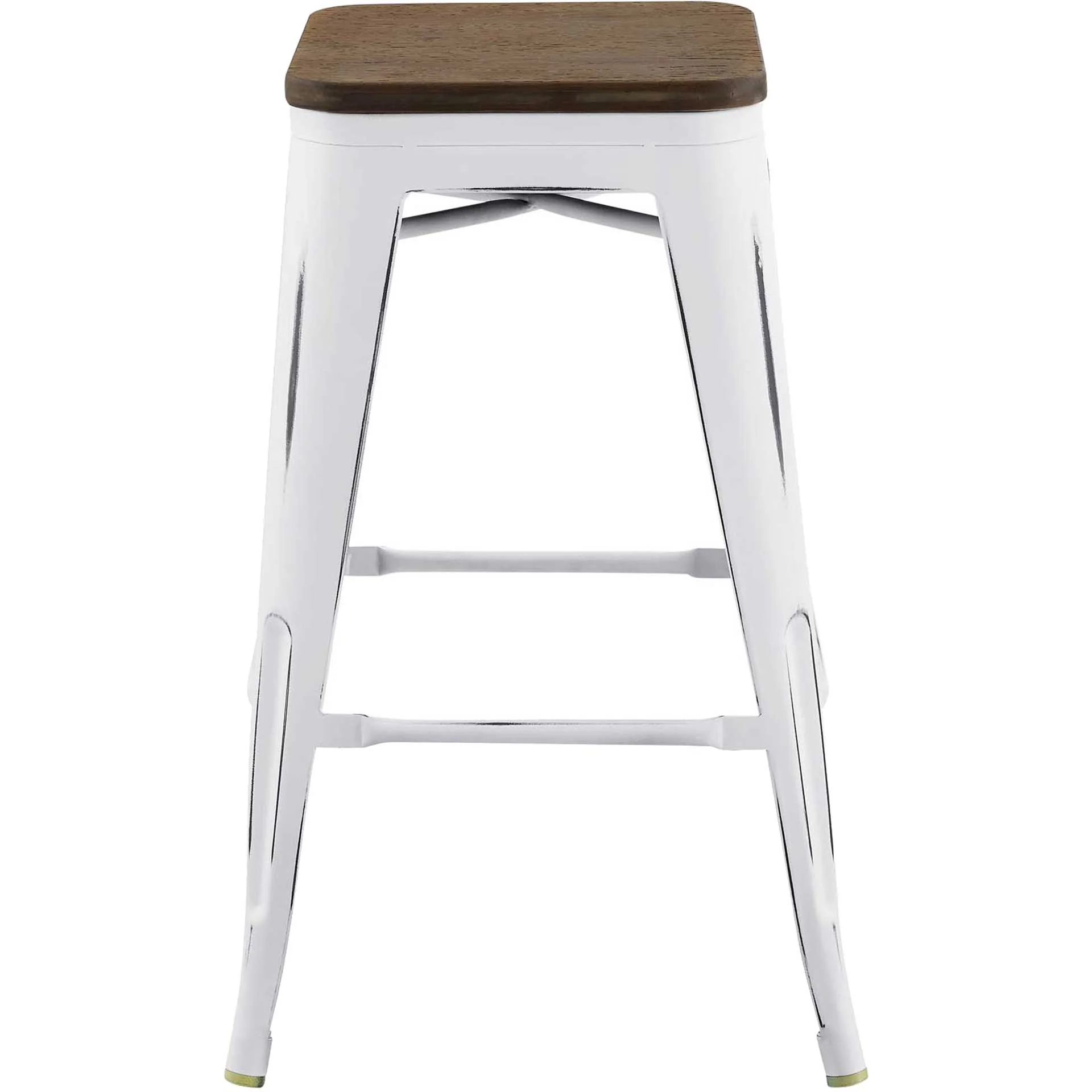 Panora Metal Bar Stool White - Image 6