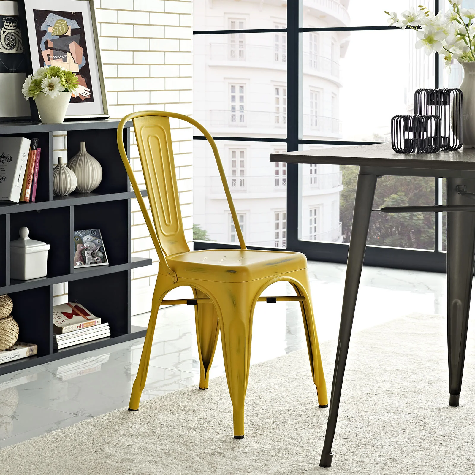 Panora Side Chair Yellow - Image 4