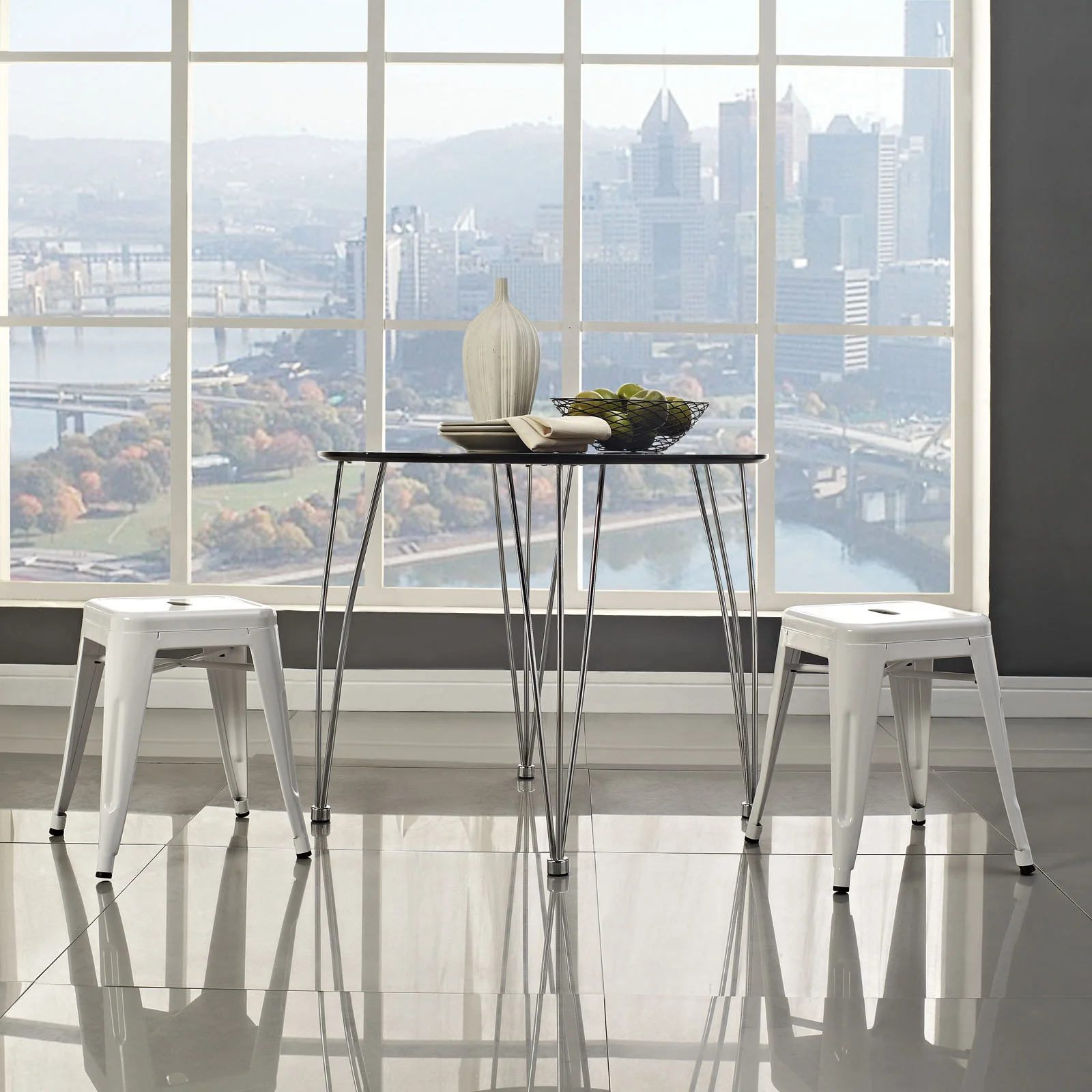 Panora Stool White - Image 4