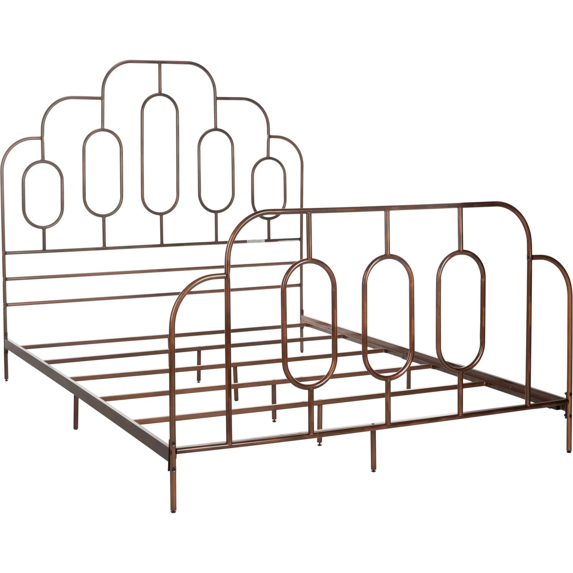 Paola Metal Retro Bed Antique Bronze - Image 3