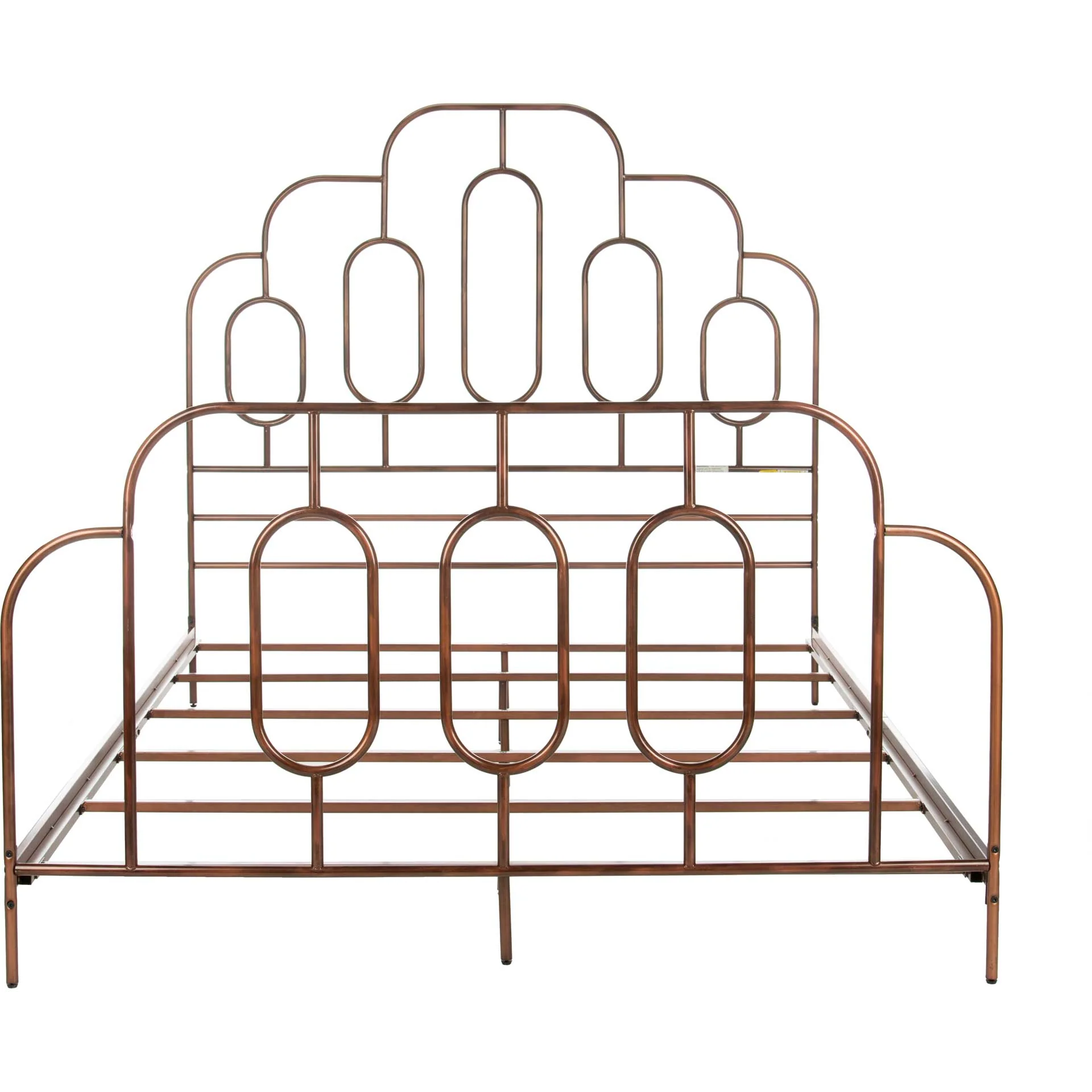 Paola Metal Retro Bed Antique Bronze - Image 4
