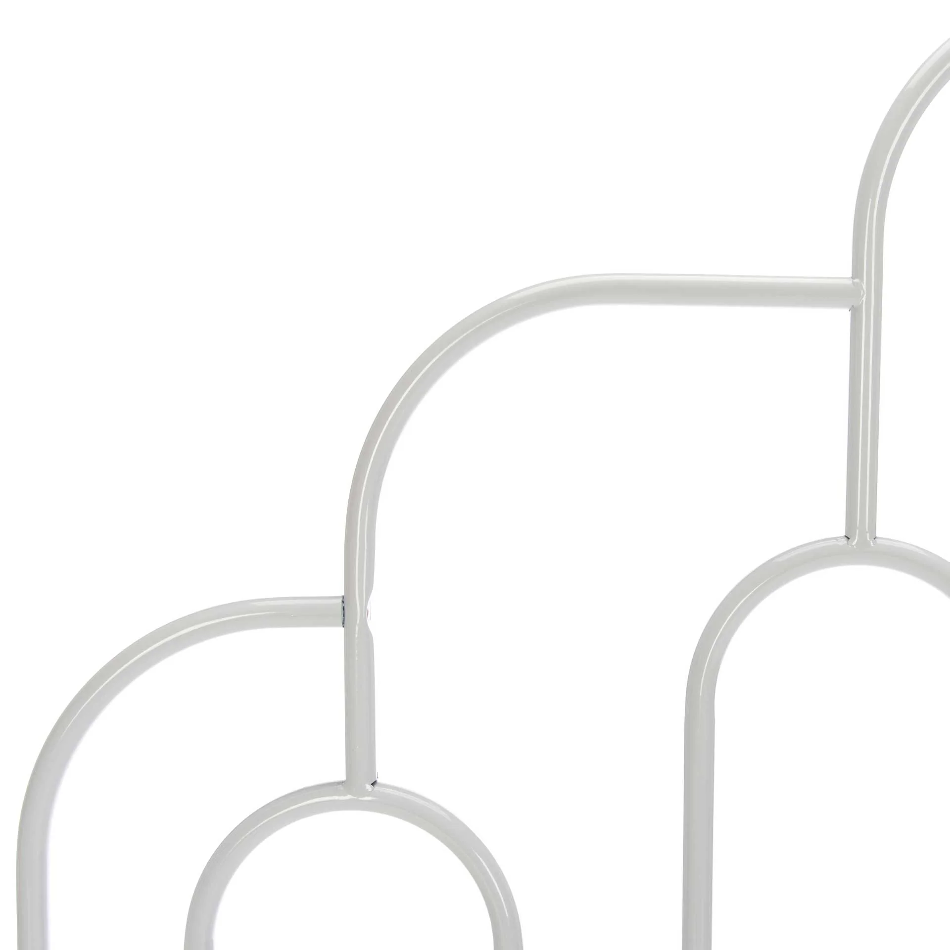 Paola Metal Retro Bed White - Image 5