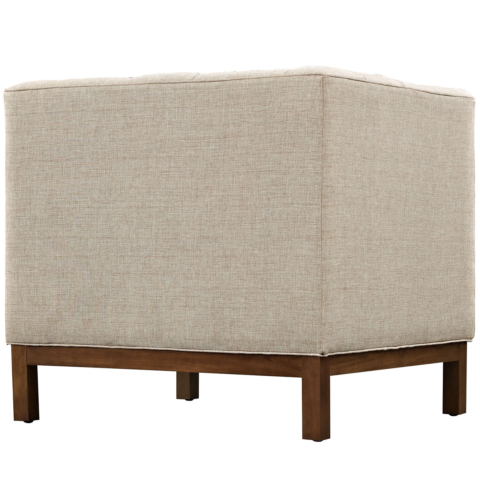 Paramour Fabric Armchair Beige - Image 2