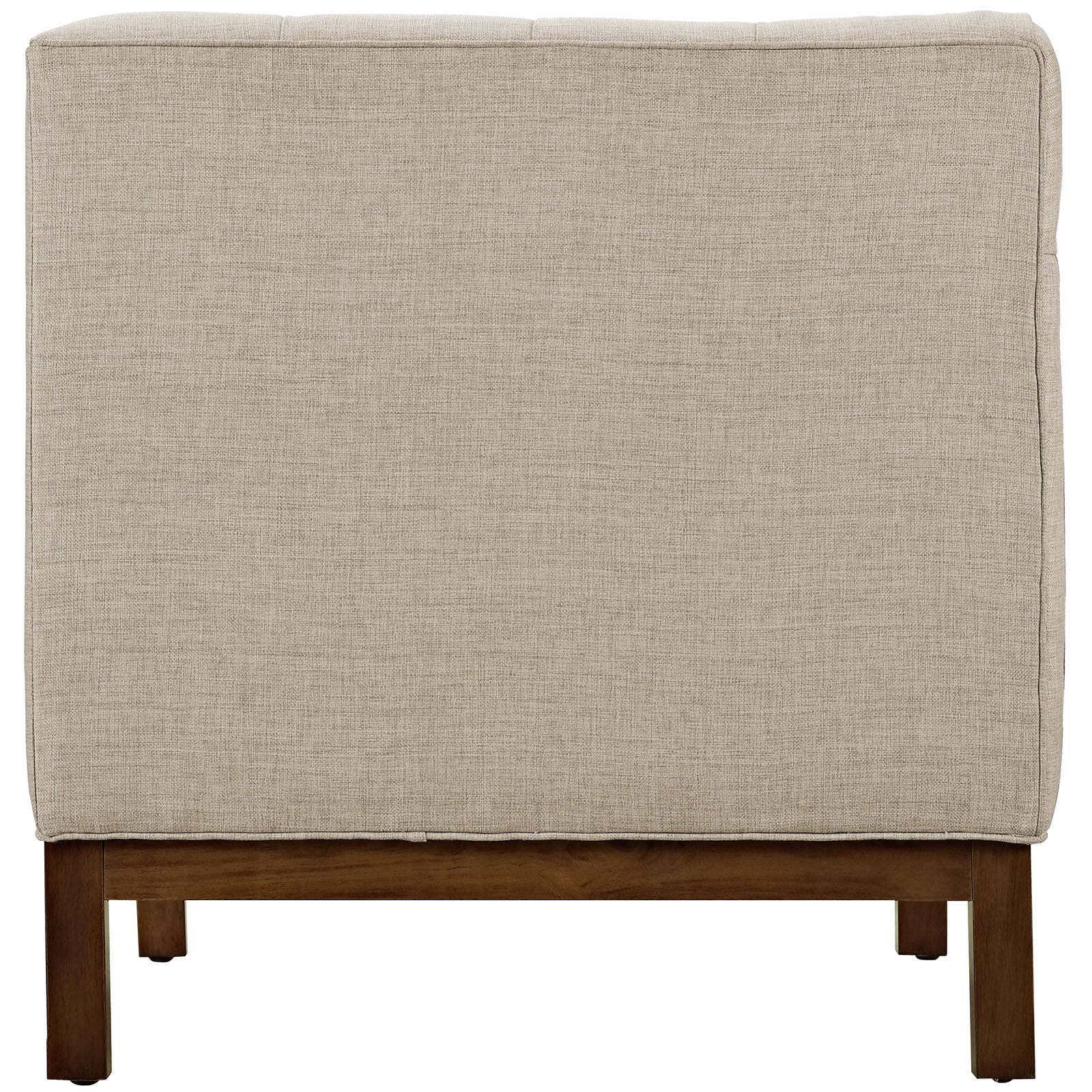Paramour Fabric Armchair Beige - Image 3