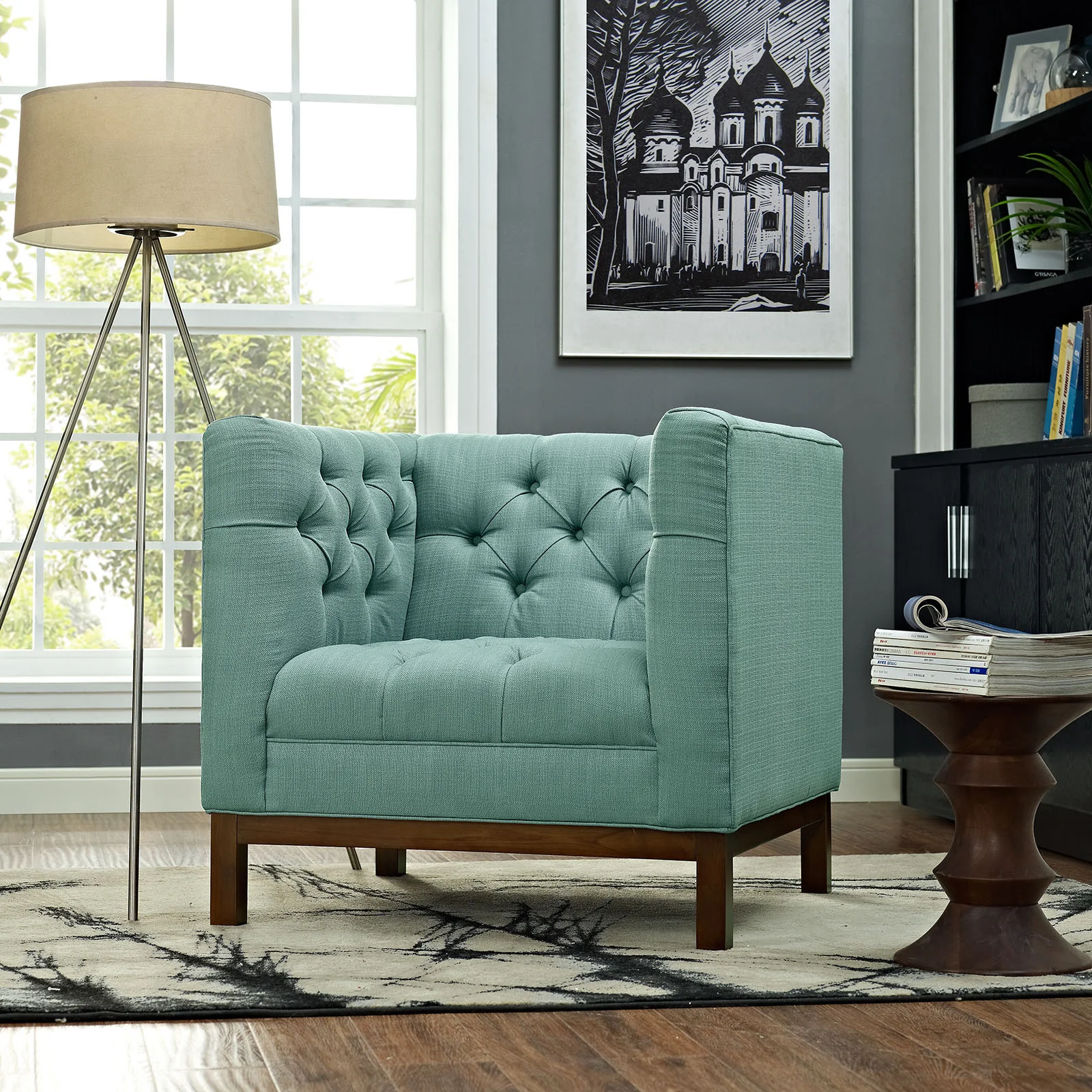 Paramour Fabric Armchair Laguna - Image 5