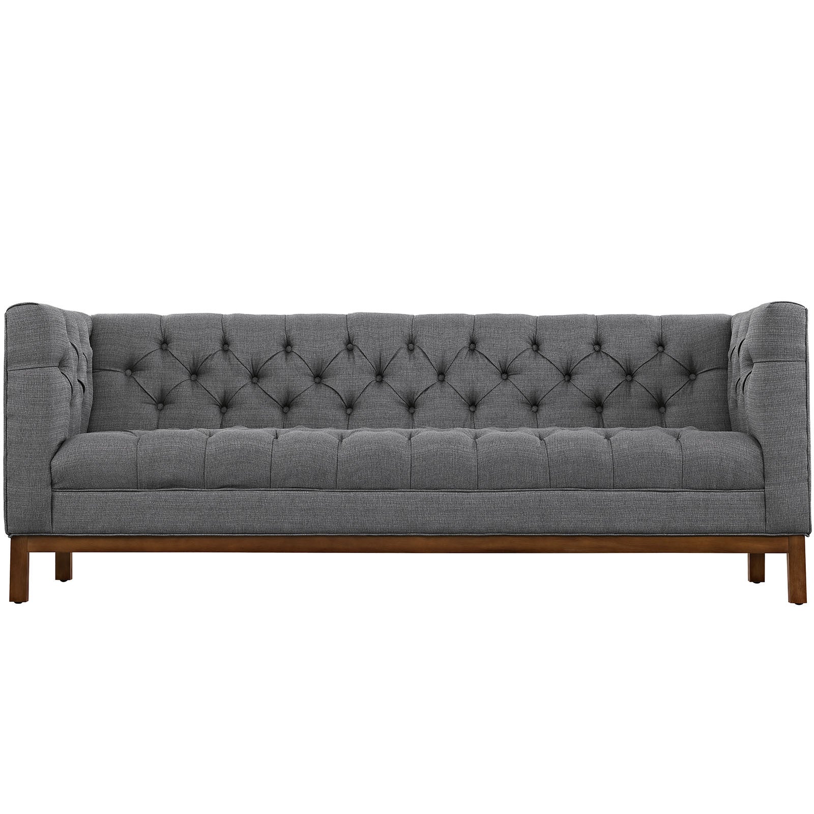 Paramour Fabric Sofa Gray - Image 3