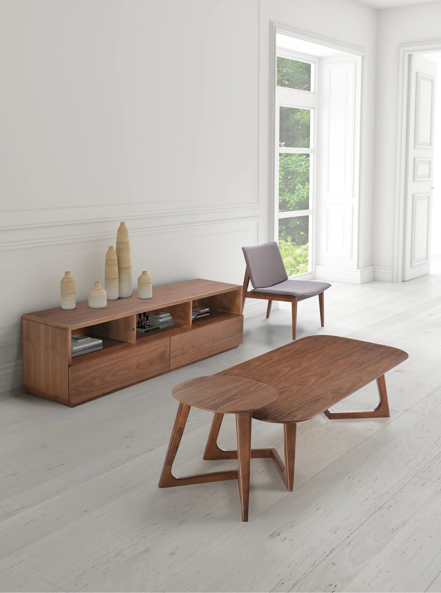 Park Crest Side Table Walnut - Image 5