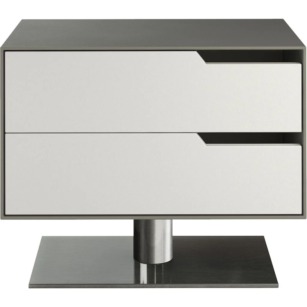 Park Nightstand Steeple Gray/White Matte - Image 2