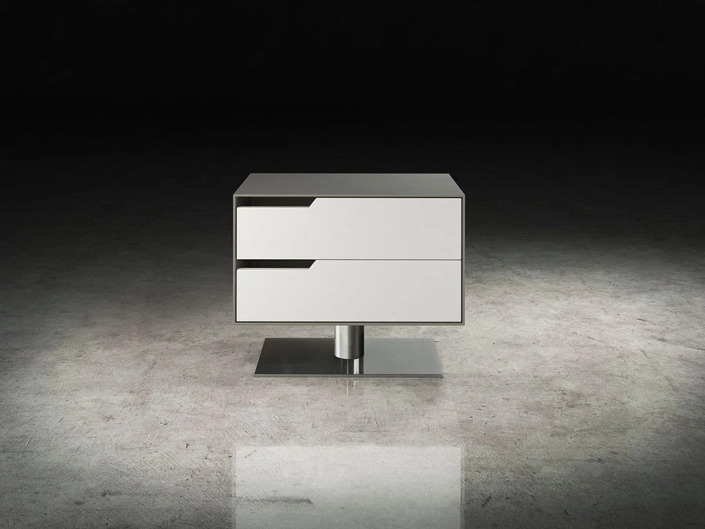 Park Nightstand Steeple Gray/White Matte - Image 4