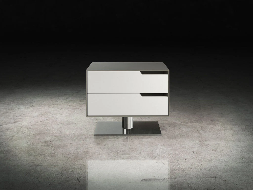 Park Nightstand Steeple Gray/White Matte - Image 5