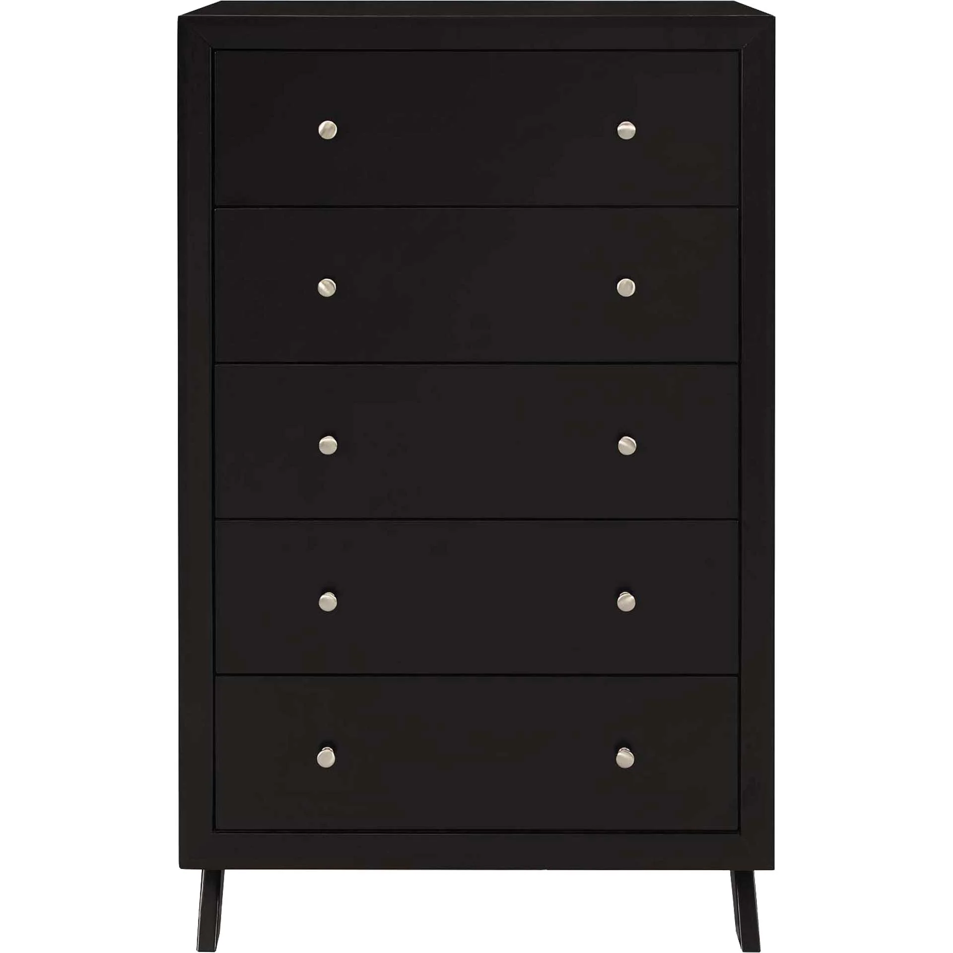 Parker Five-Drawer Chest Cappuccino - Image 2