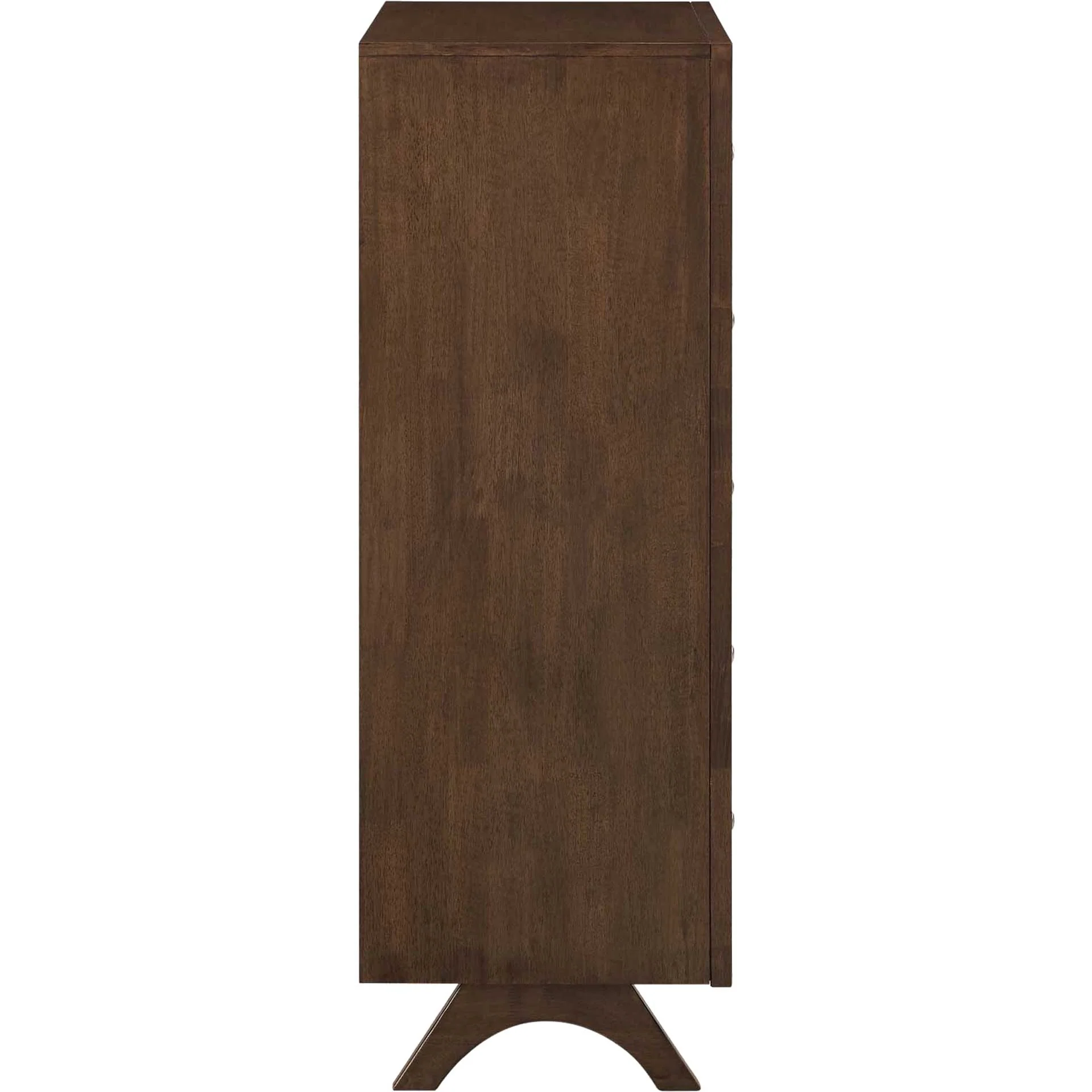 Parker Five-Drawer Chest Walnut - Image 3