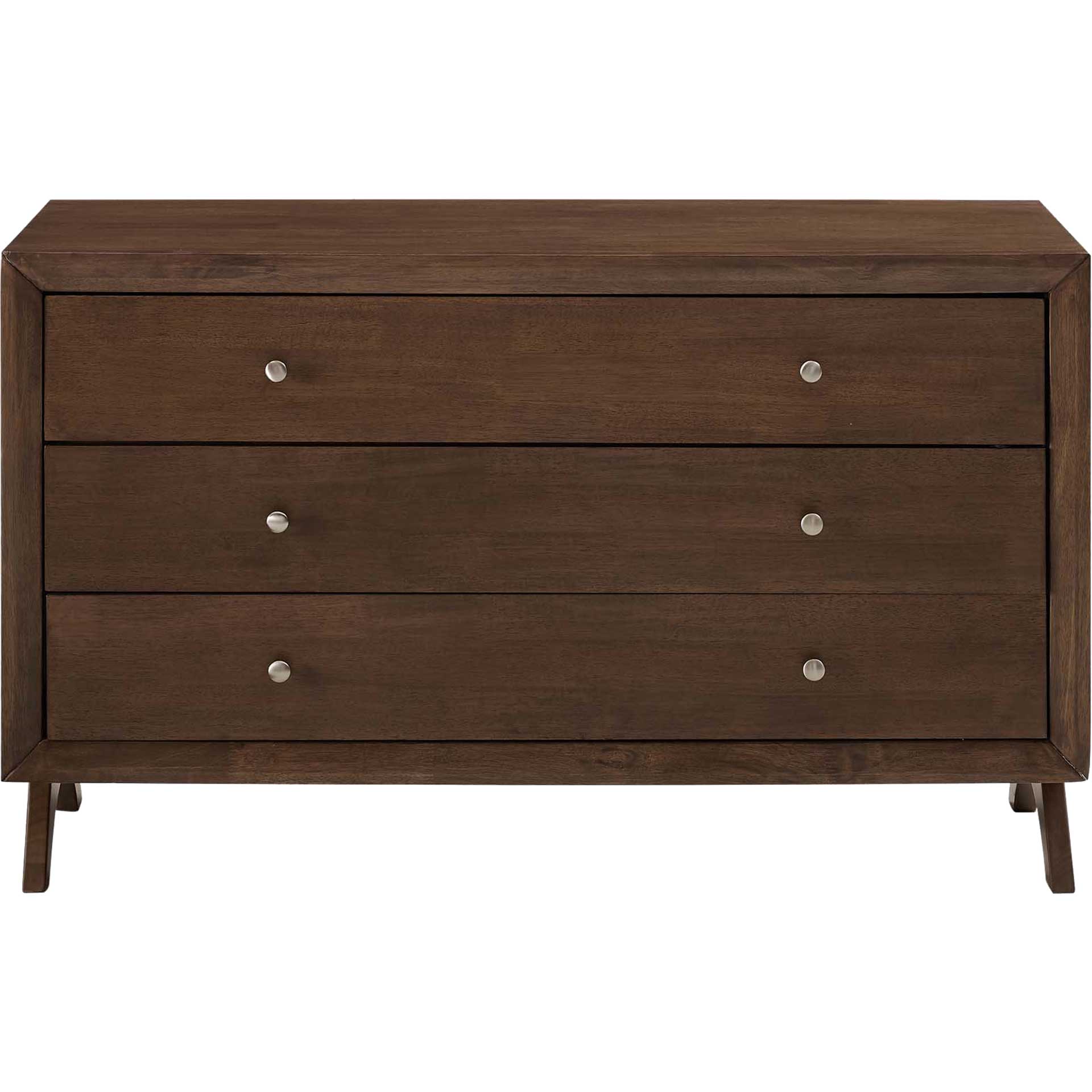 Parker Three-Drawer Dresser Walnut - Image 2