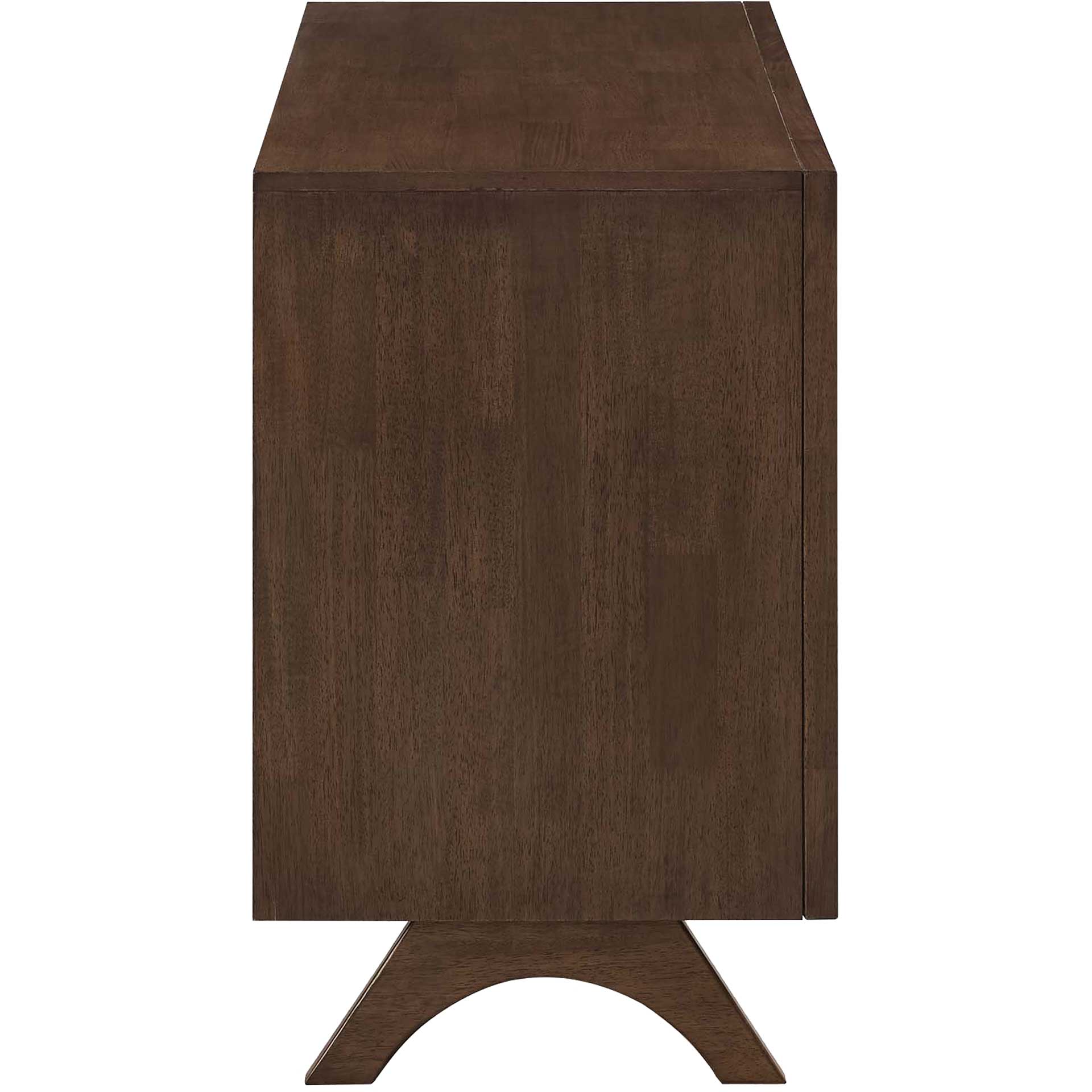 Parker Three-Drawer Dresser Walnut - Image 3