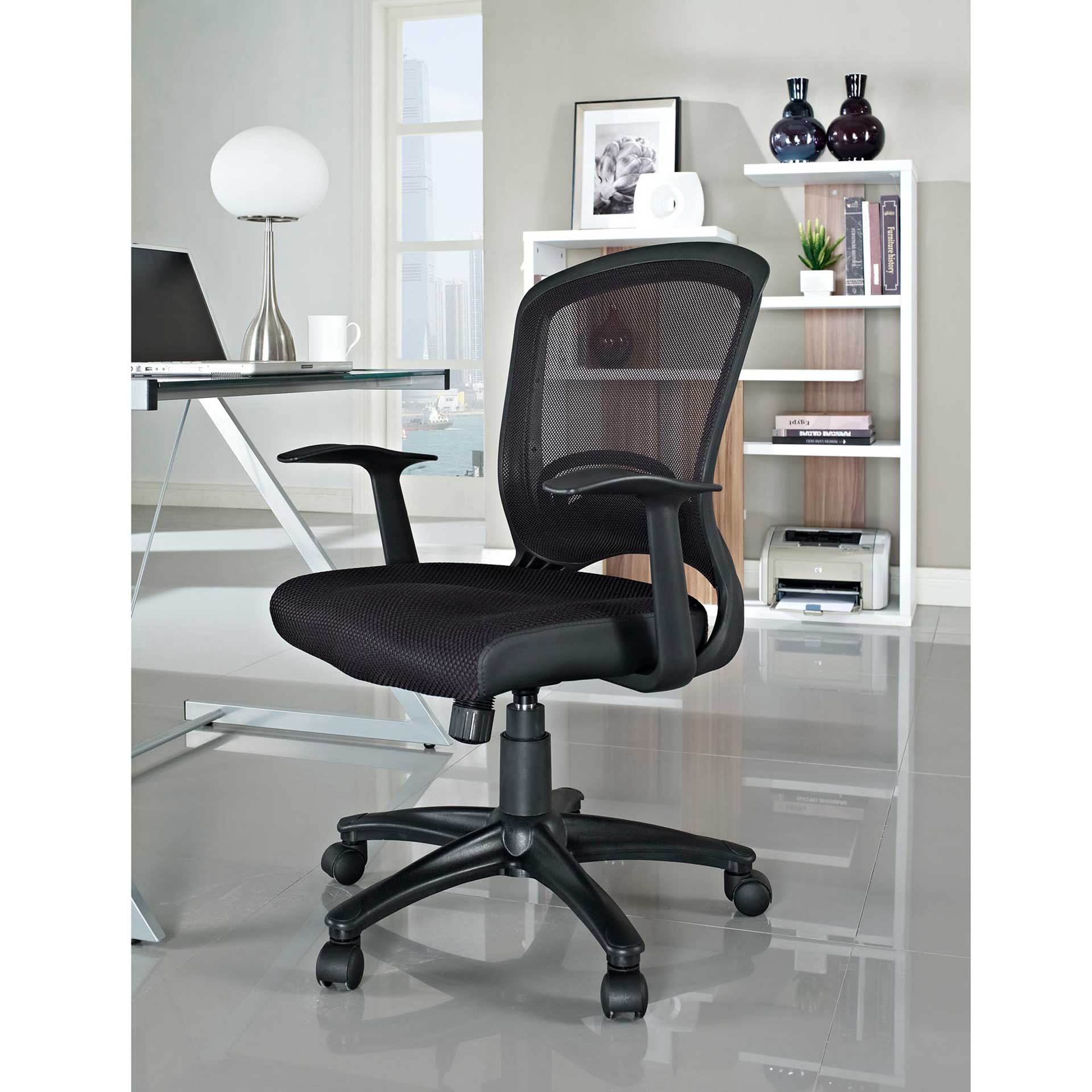 Partridge Mesh Office Chair Black - Image 4