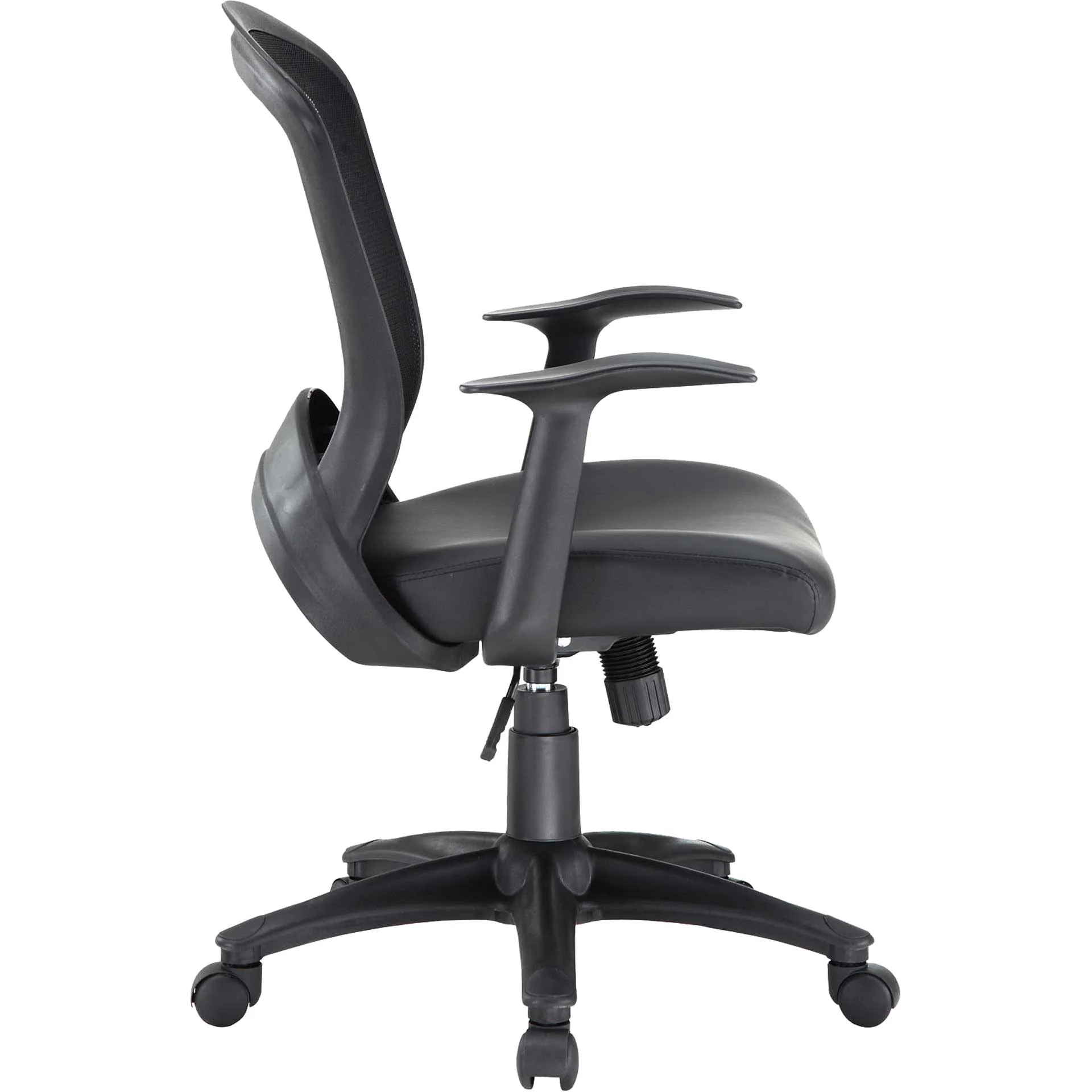 Partridge Vinyl Office Chair Black - Image 2
