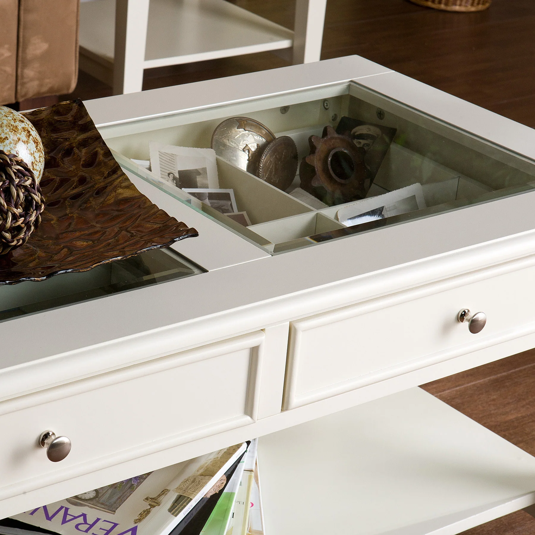 Pastoral Coffee Table Off-White - Image 5