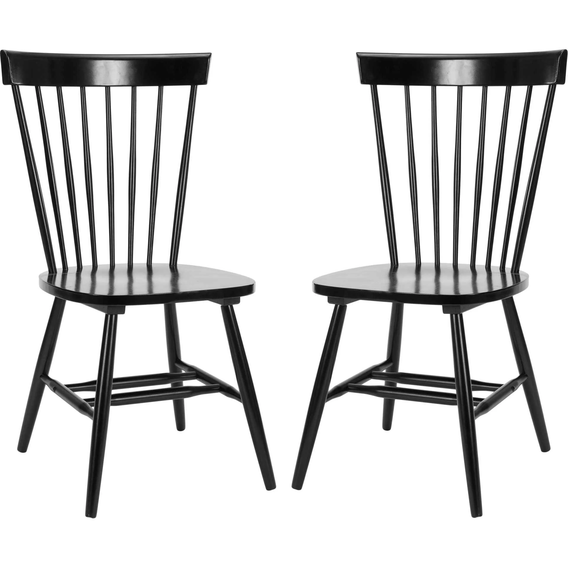 Paula Spindle Dining Chair Black (Set of 2) - Image 2