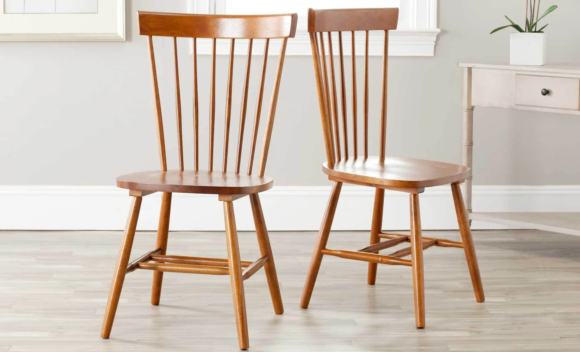Paula Spindle Dining Chair Natural (Set of 2) - Image 6