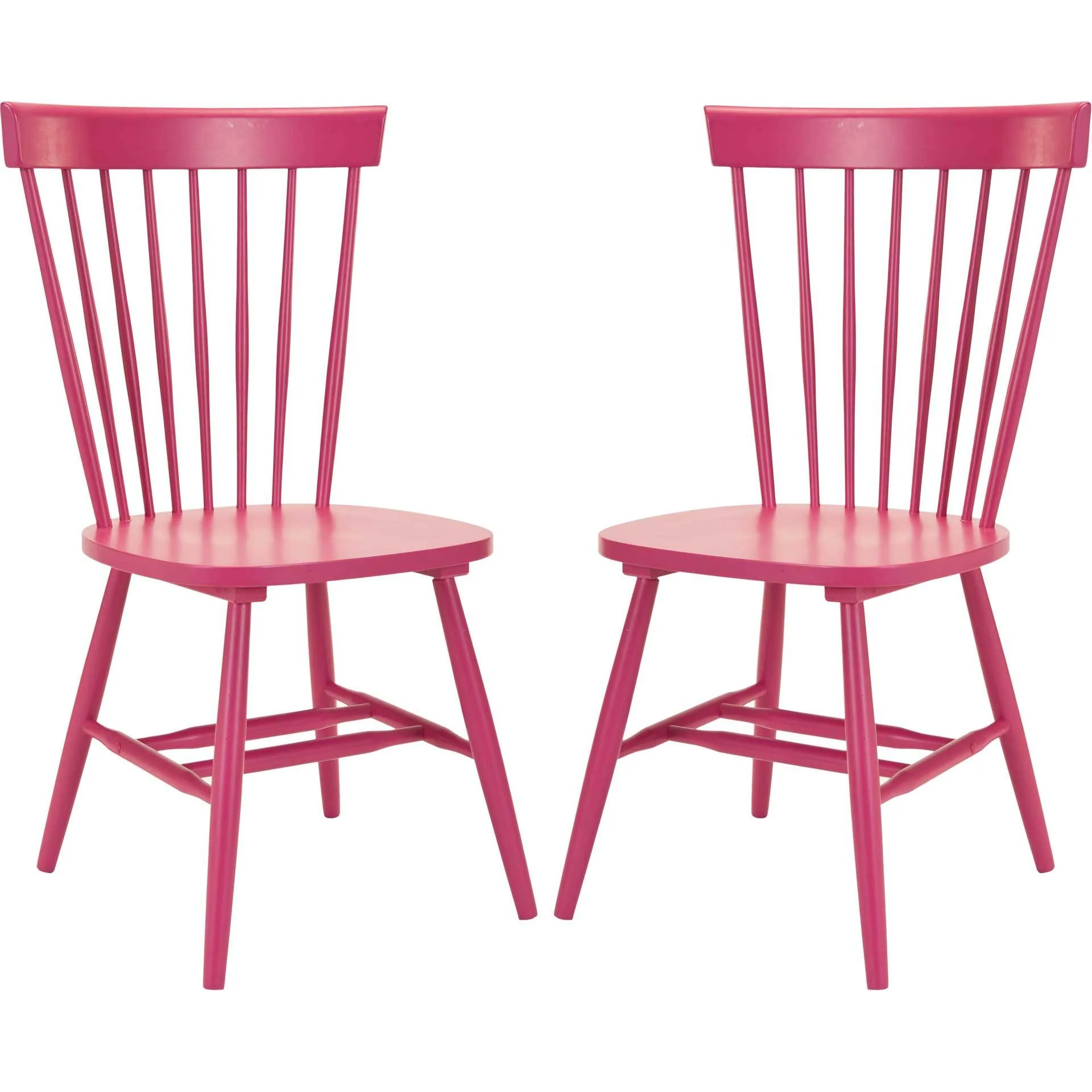 Paula Spindle Dining Chair Raspberry (Set of 2) - Image 2