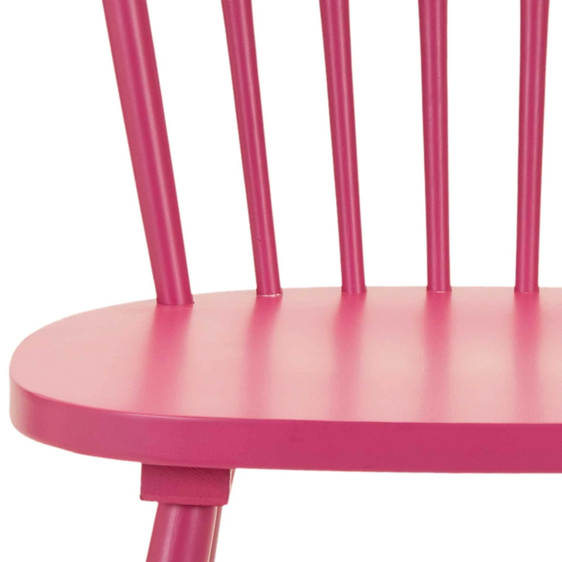 Paula Spindle Dining Chair Raspberry (Set of 2) - Image 6
