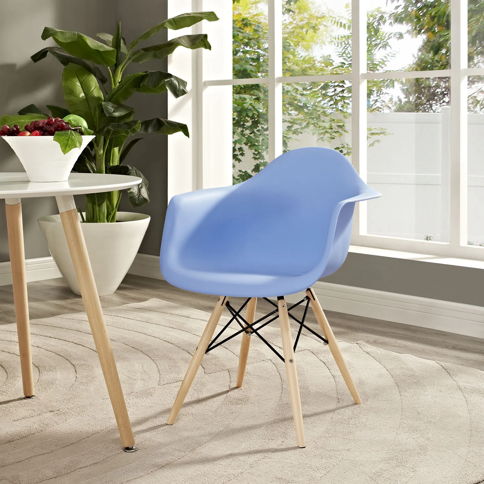 Peace Armchair Blue - Image 4