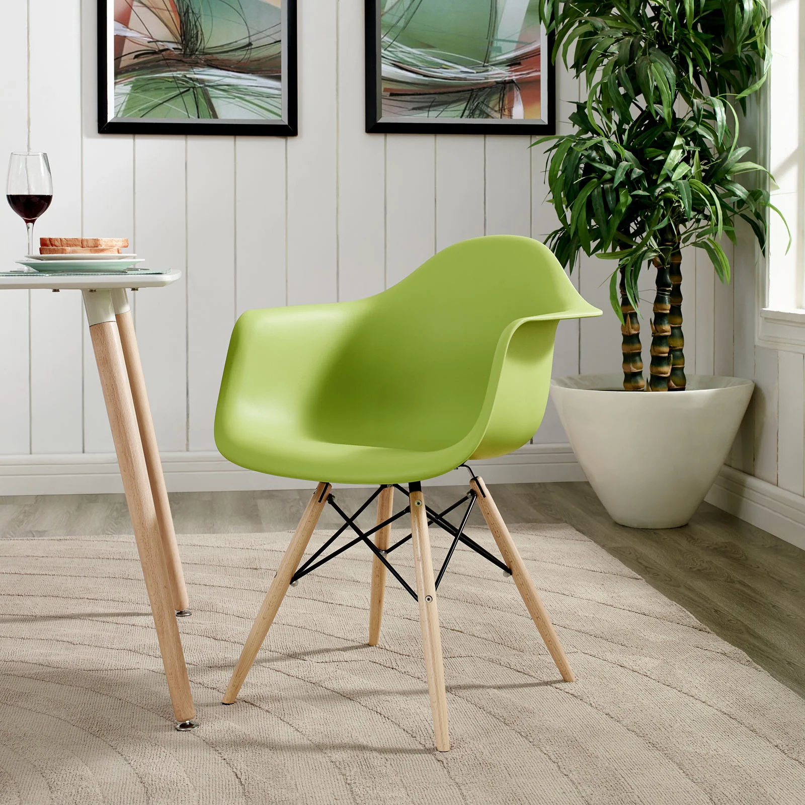 Peace Armchair Green - Image 4