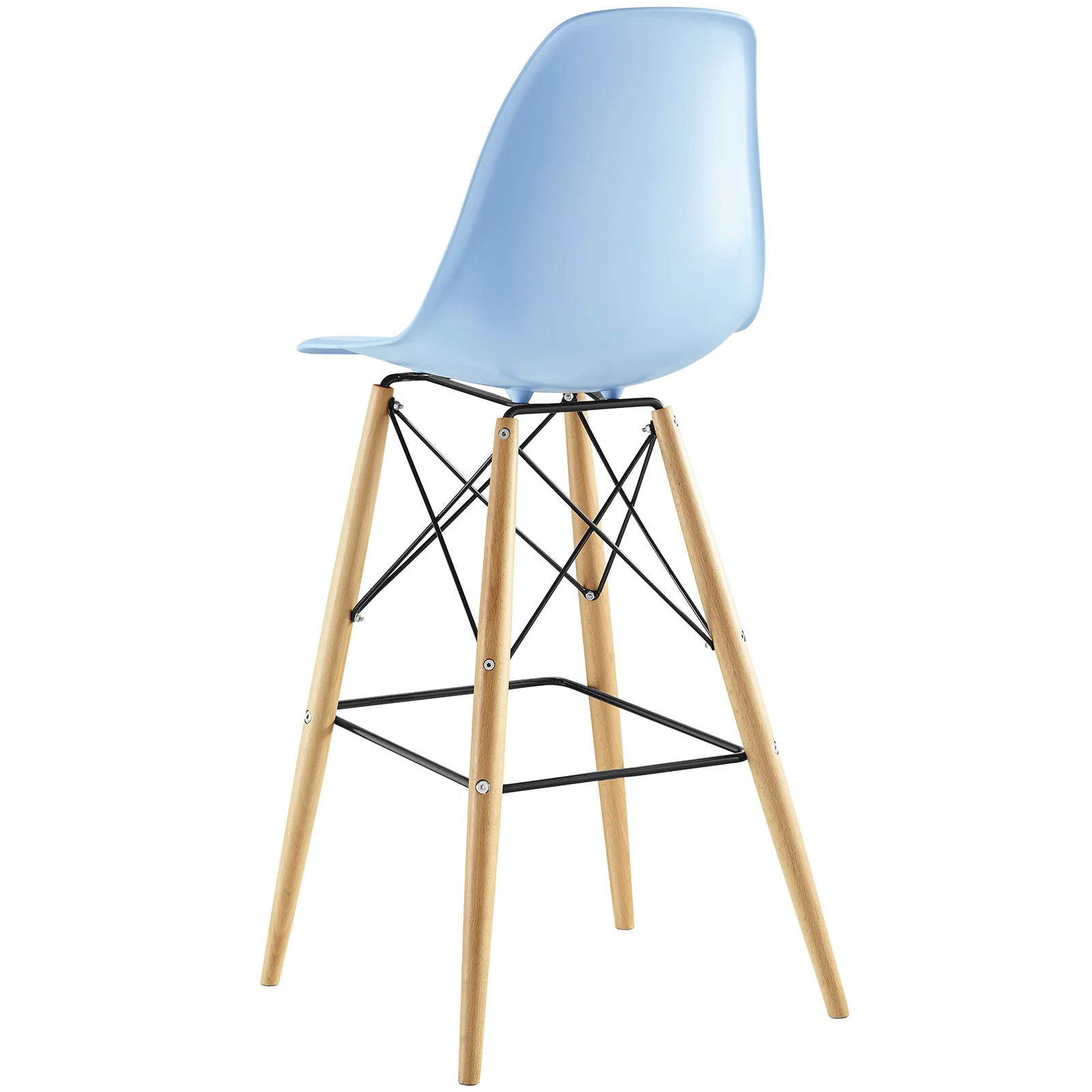 Peace Bar Stool Light Blue - Image 3