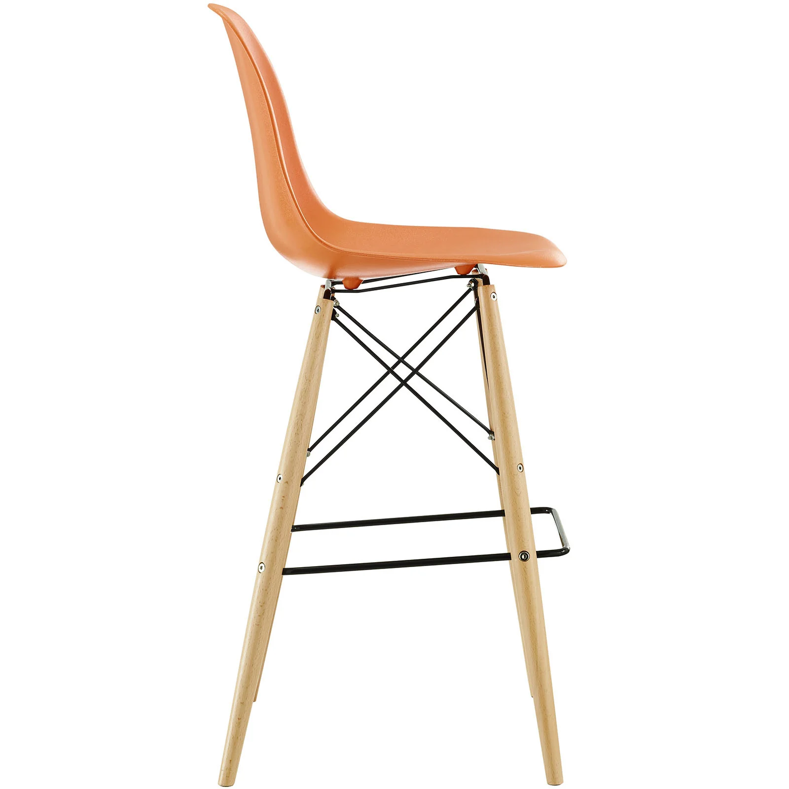 Peace Bar Stool Orange - Image 2