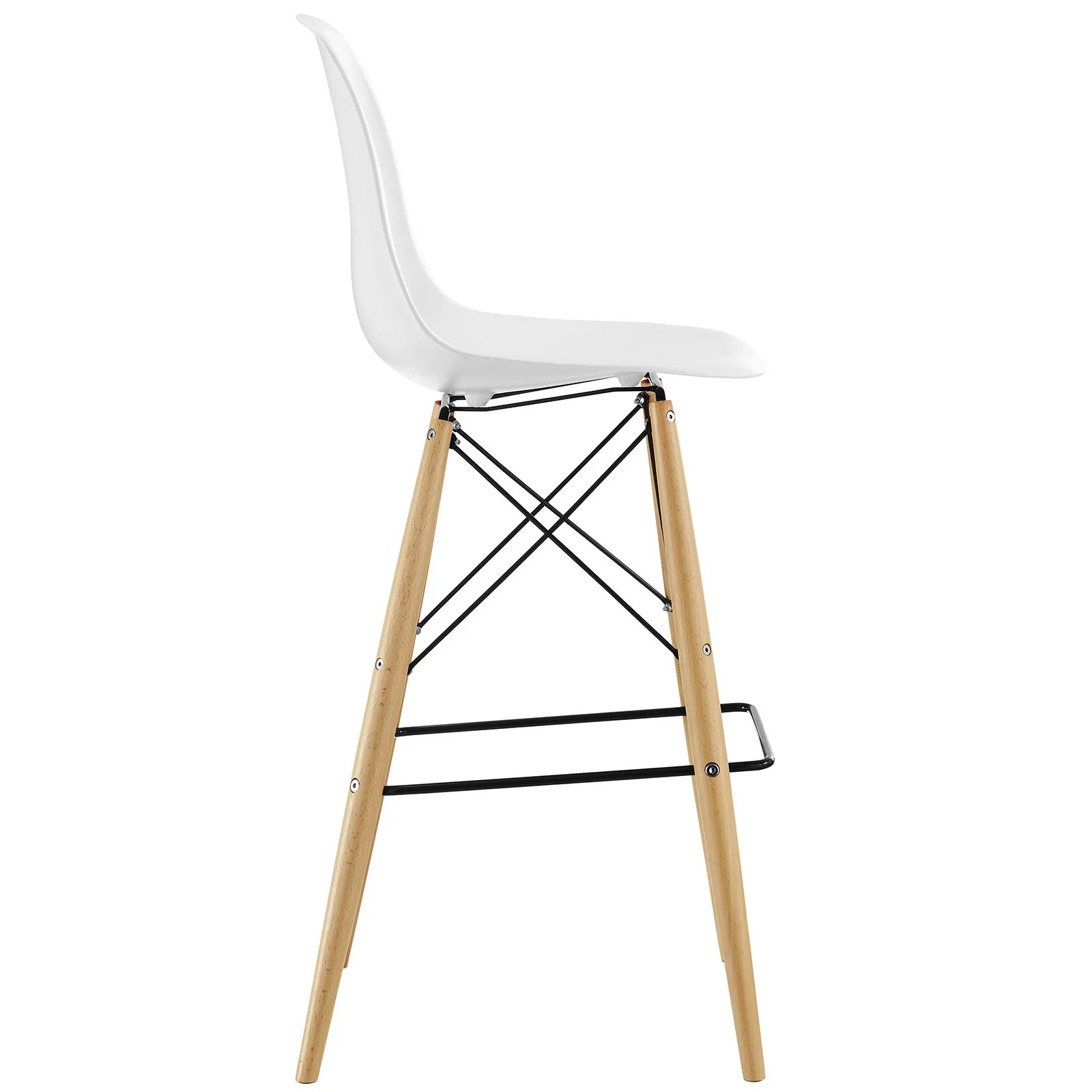 Peace Bar Stool White - Image 2
