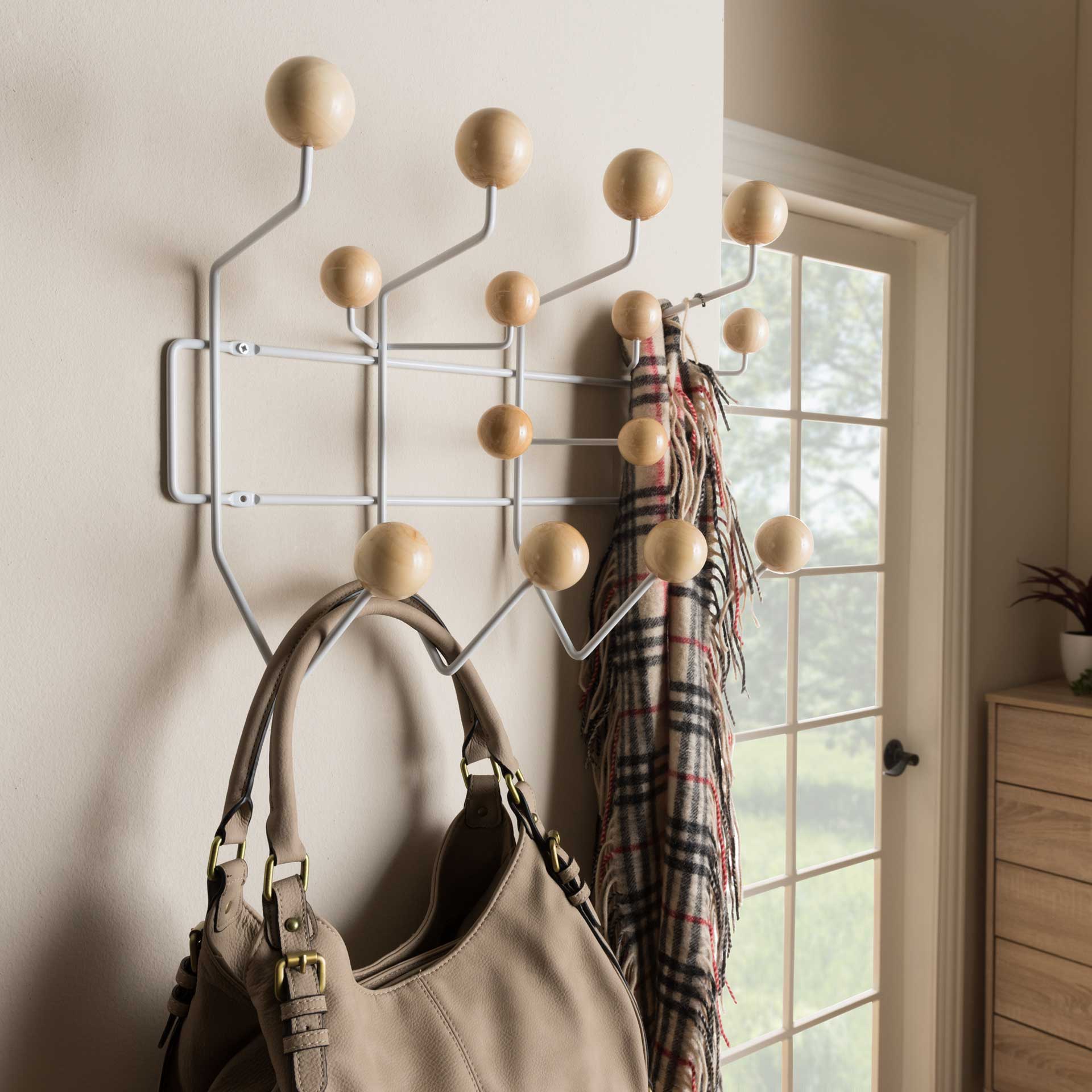 Peace Coat Hanger Light Brown - Image 4
