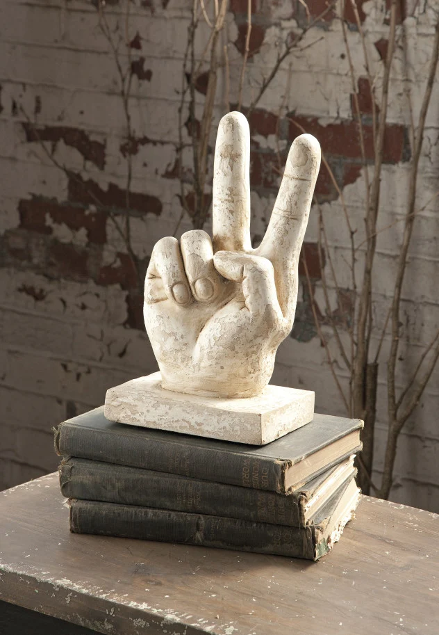 Peace Out Decorative Hand - Image 2