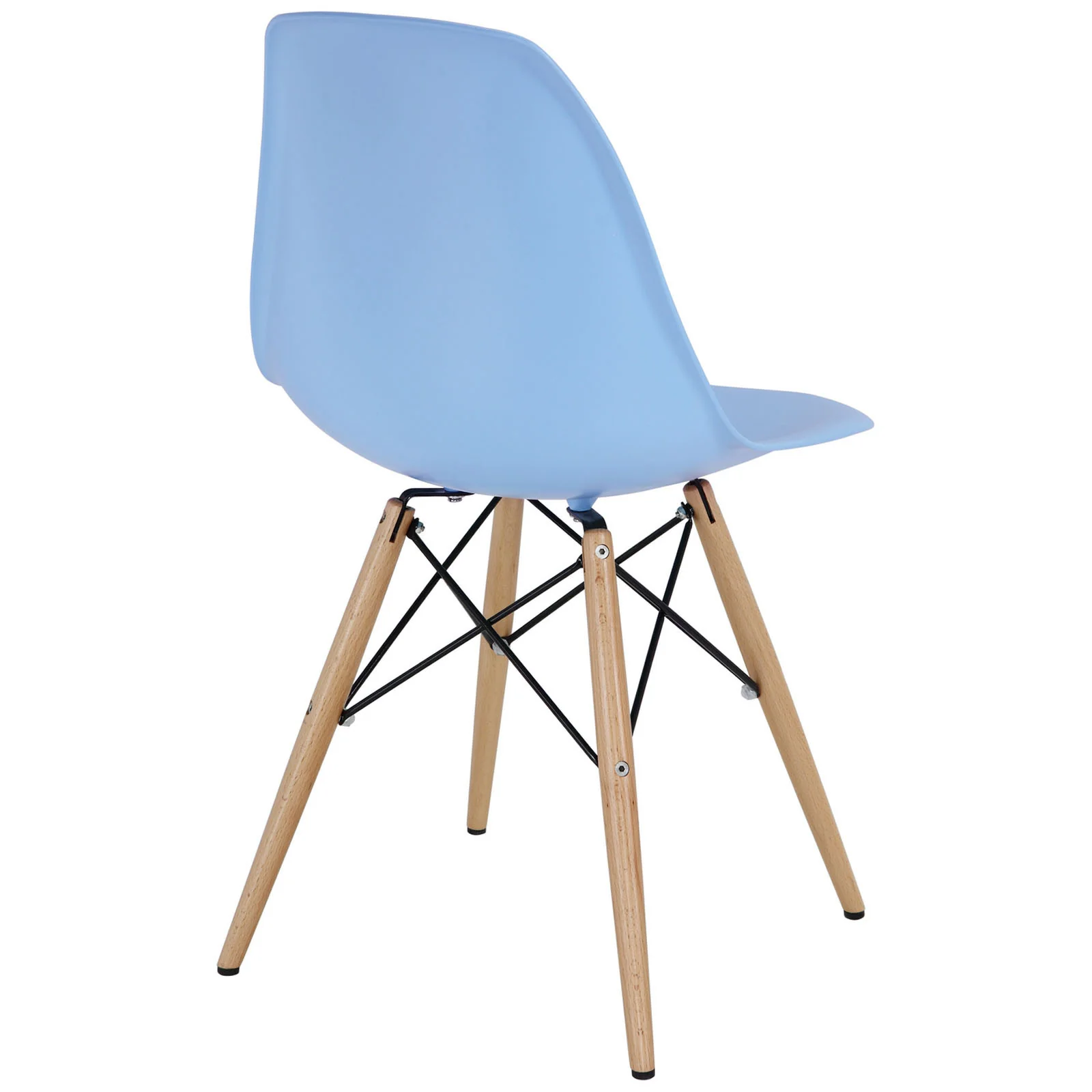 Peace Side Chair Light Blue - Image 3