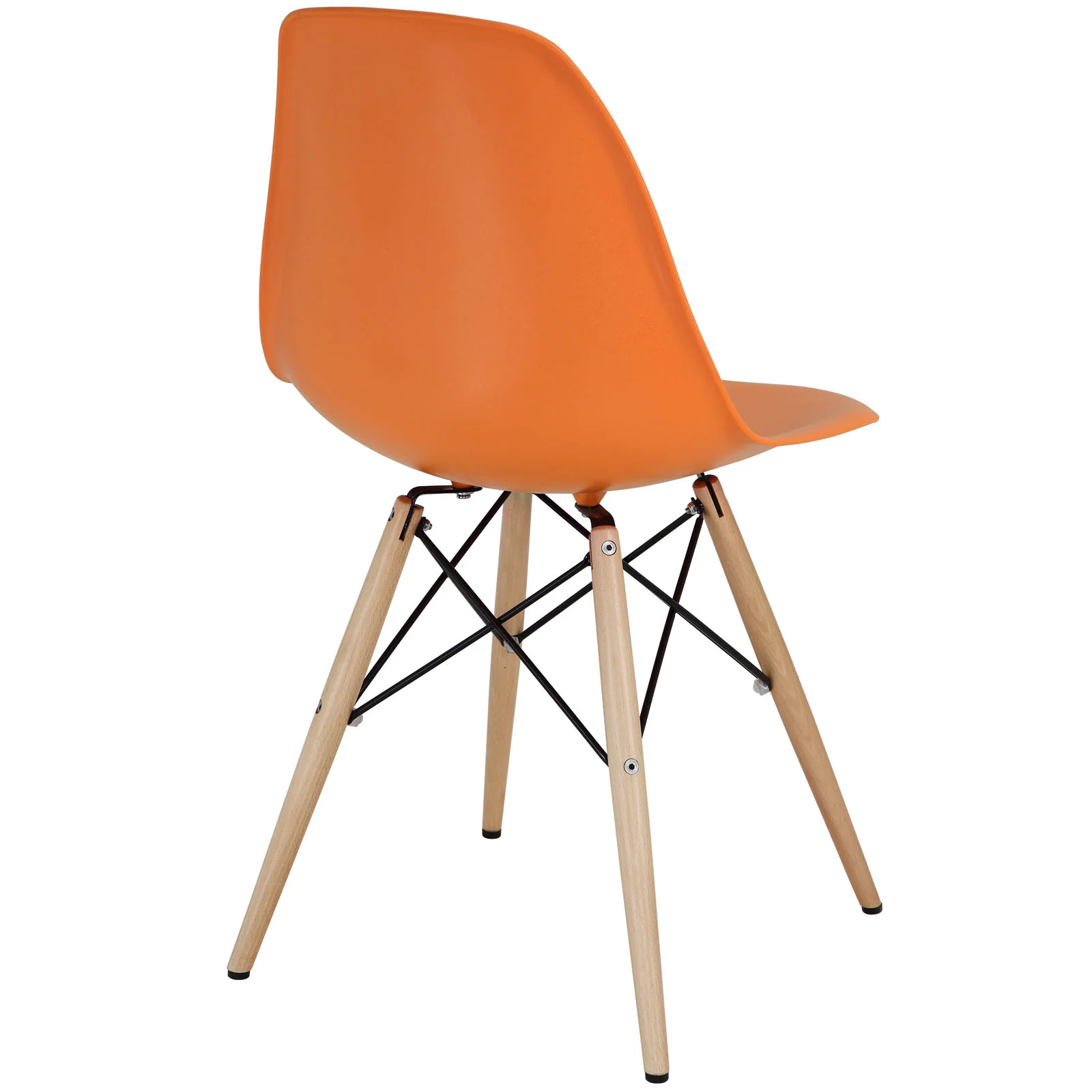 Peace Side Chair Orange - Image 3