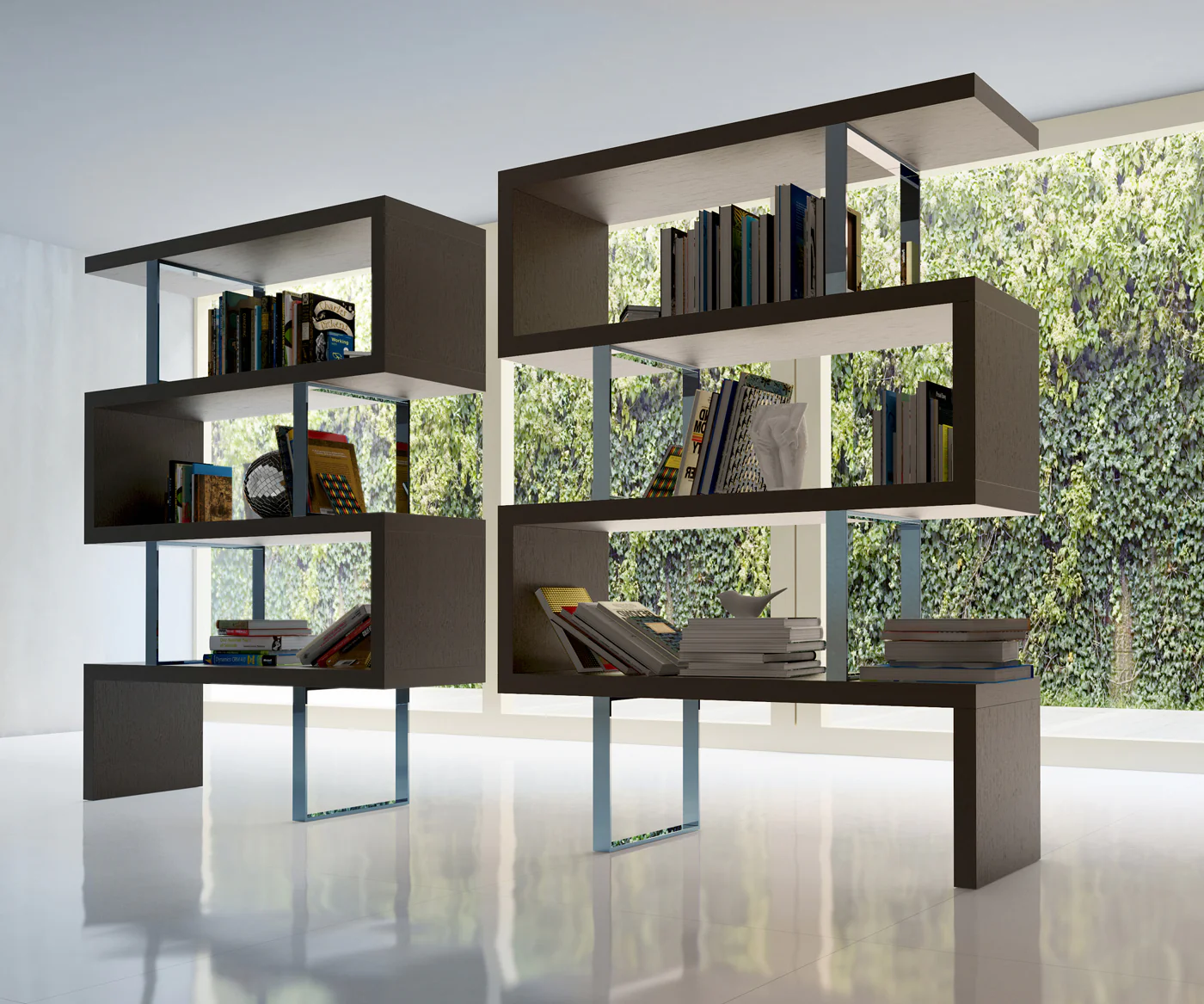 Pearl Bookcase Wenge - Image 3
