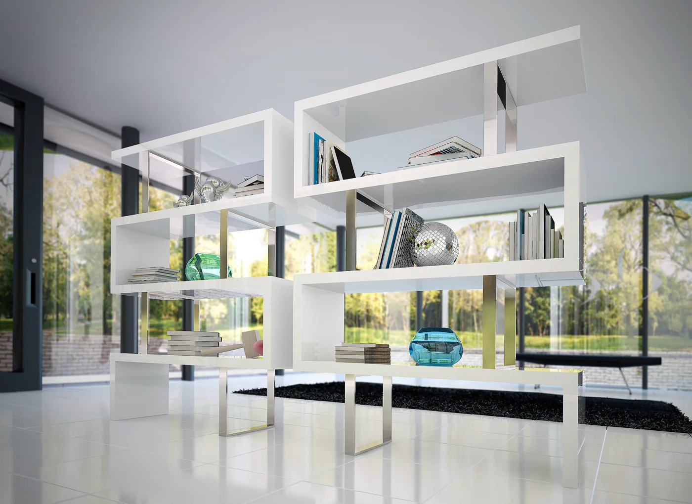 Pearl Bookcase White - Image 3