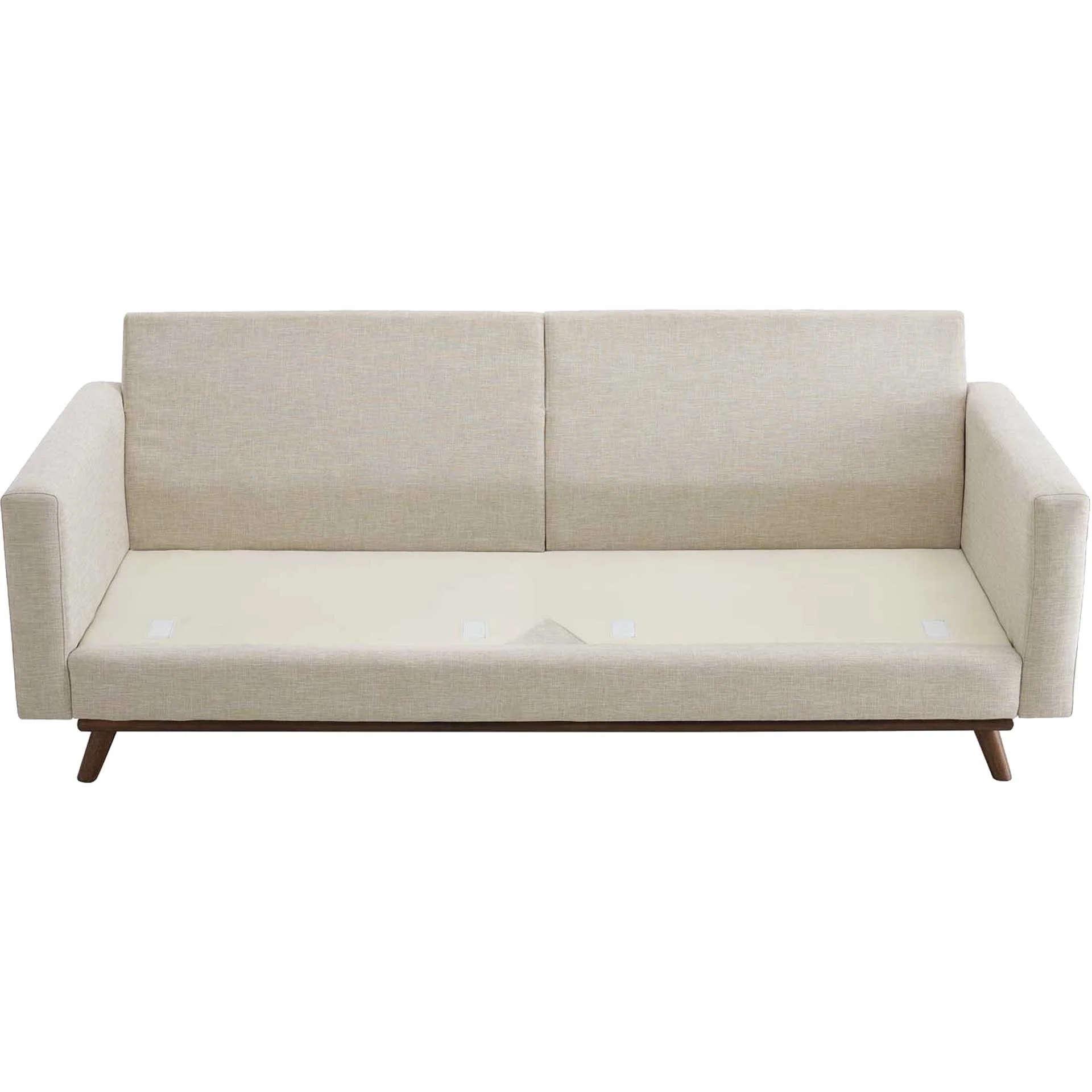 Pearl Upholstered Fabric Sofa Beige - Image 7