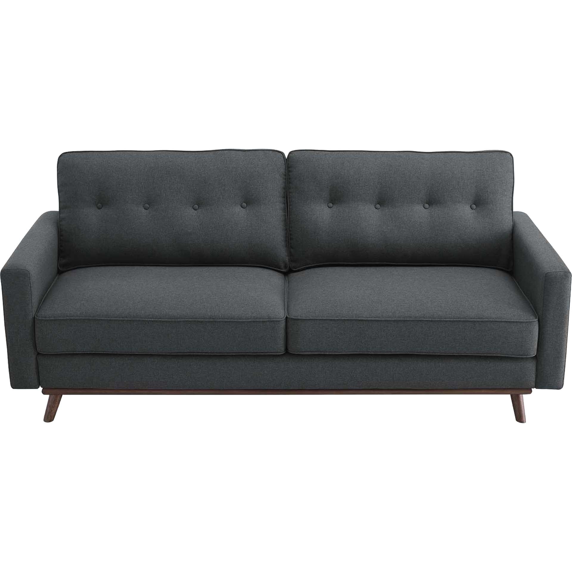 Pearl Upholstered Fabric Sofa Gray - Image 3