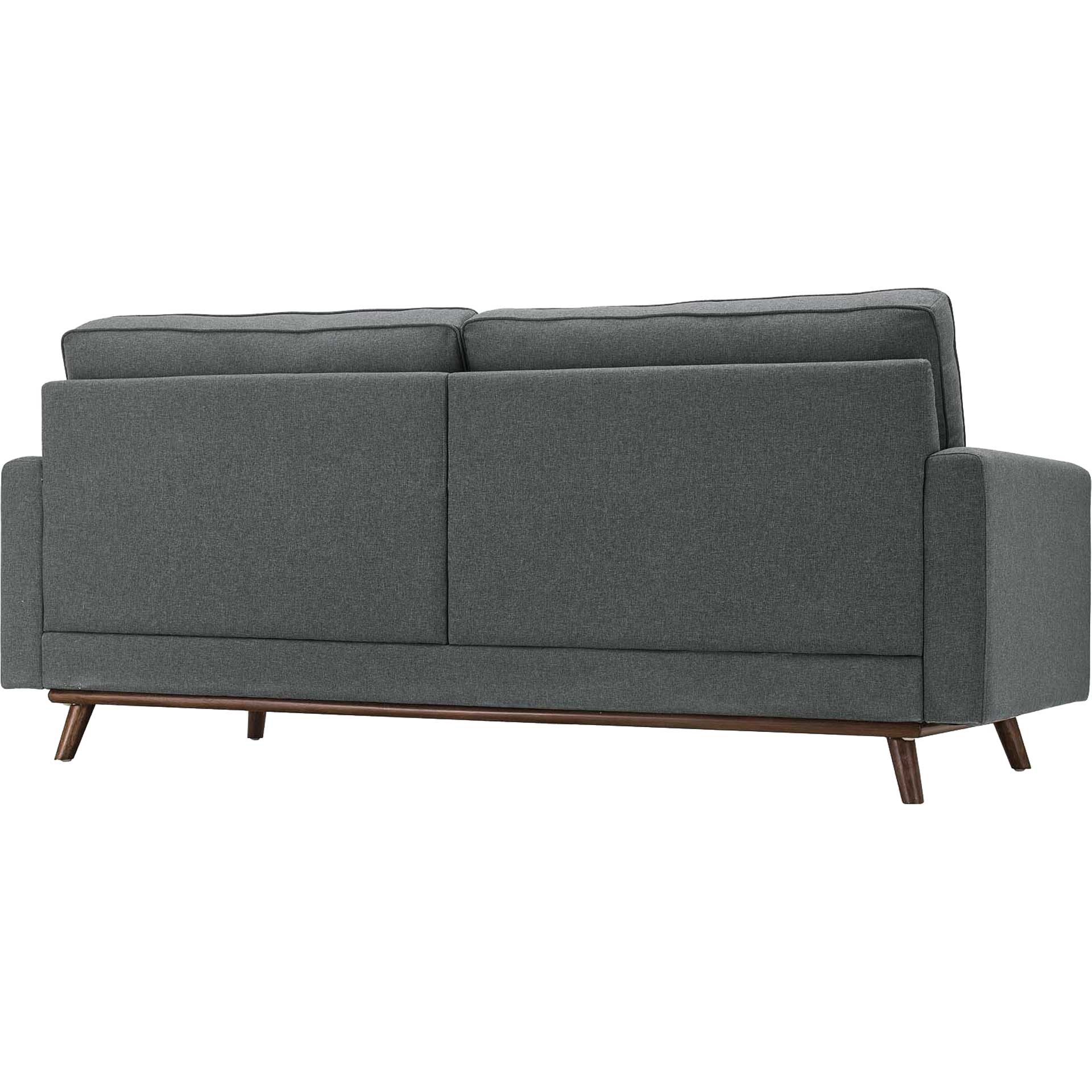 Pearl Upholstered Fabric Sofa Gray - Image 4