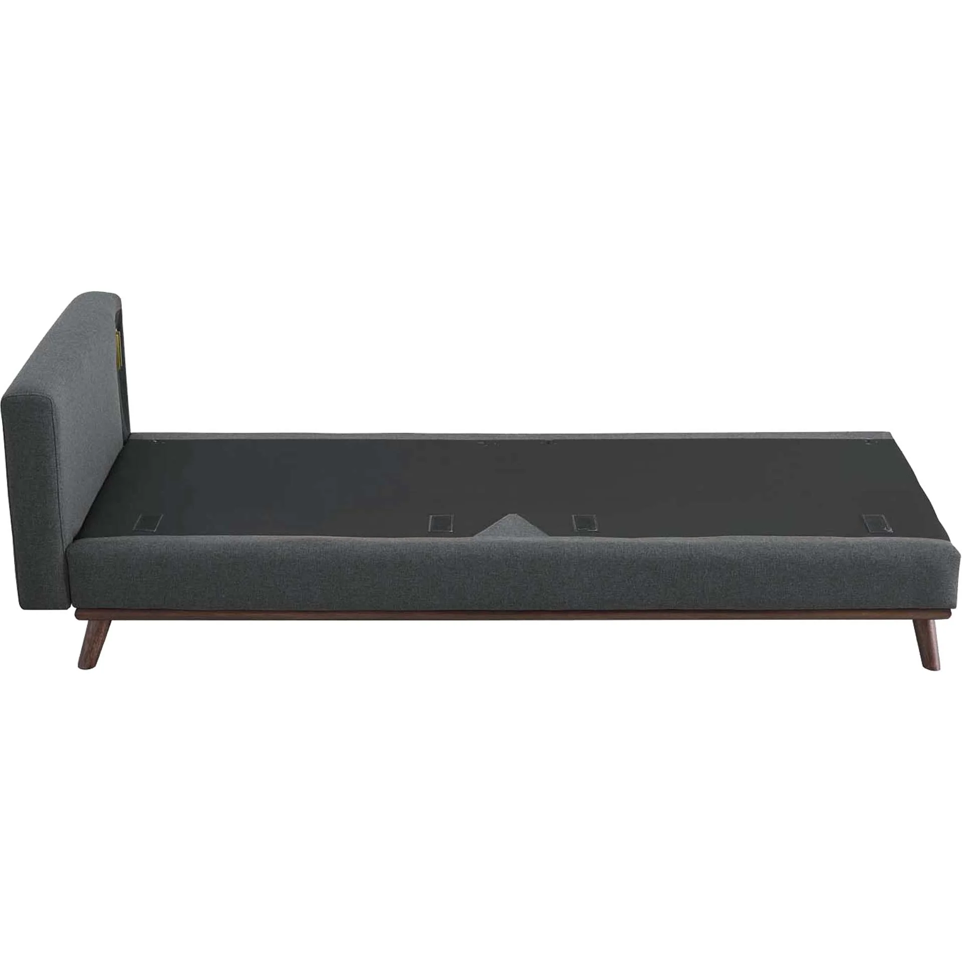 Pearl Upholstered Fabric Sofa Gray - Image 5