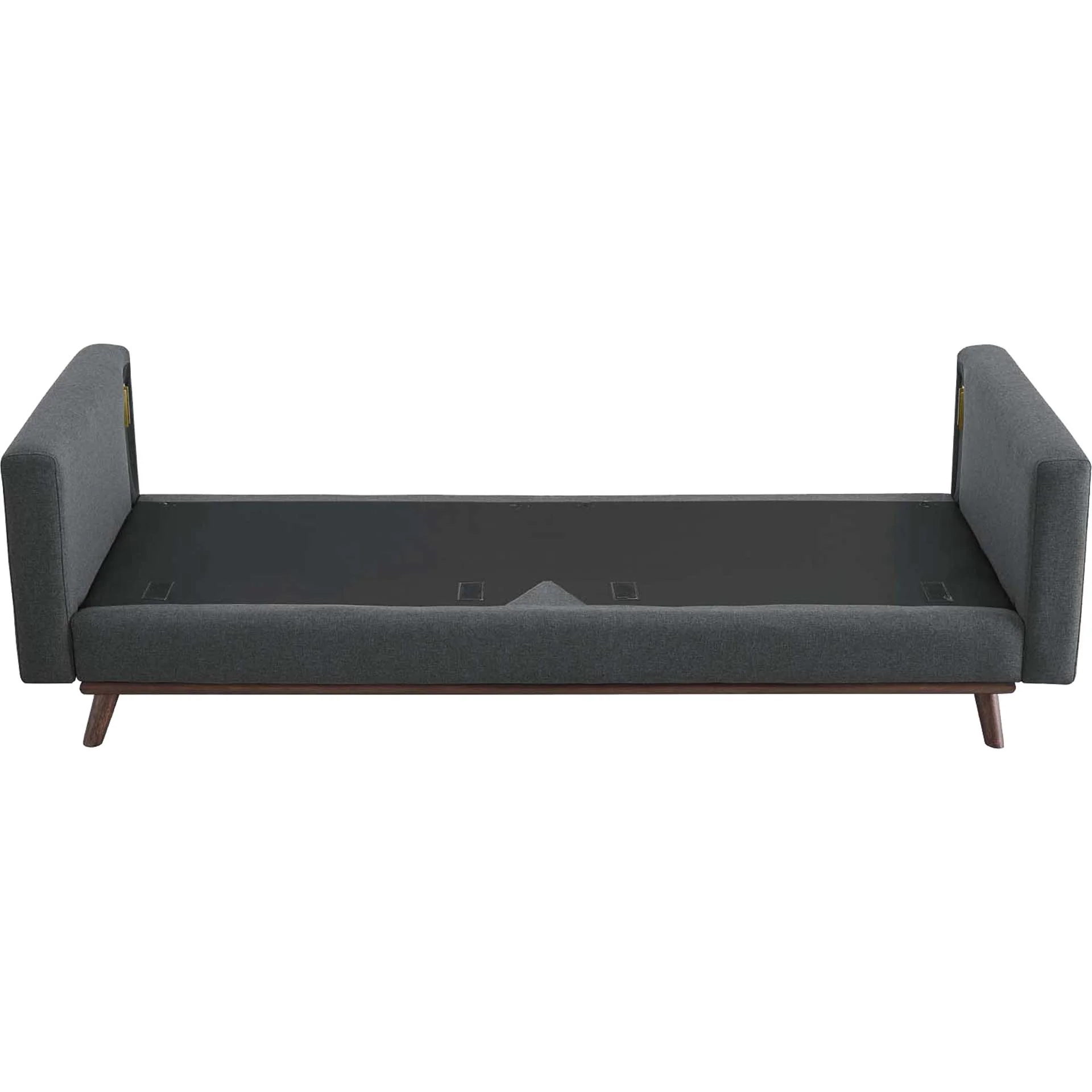 Pearl Upholstered Fabric Sofa Gray - Image 6