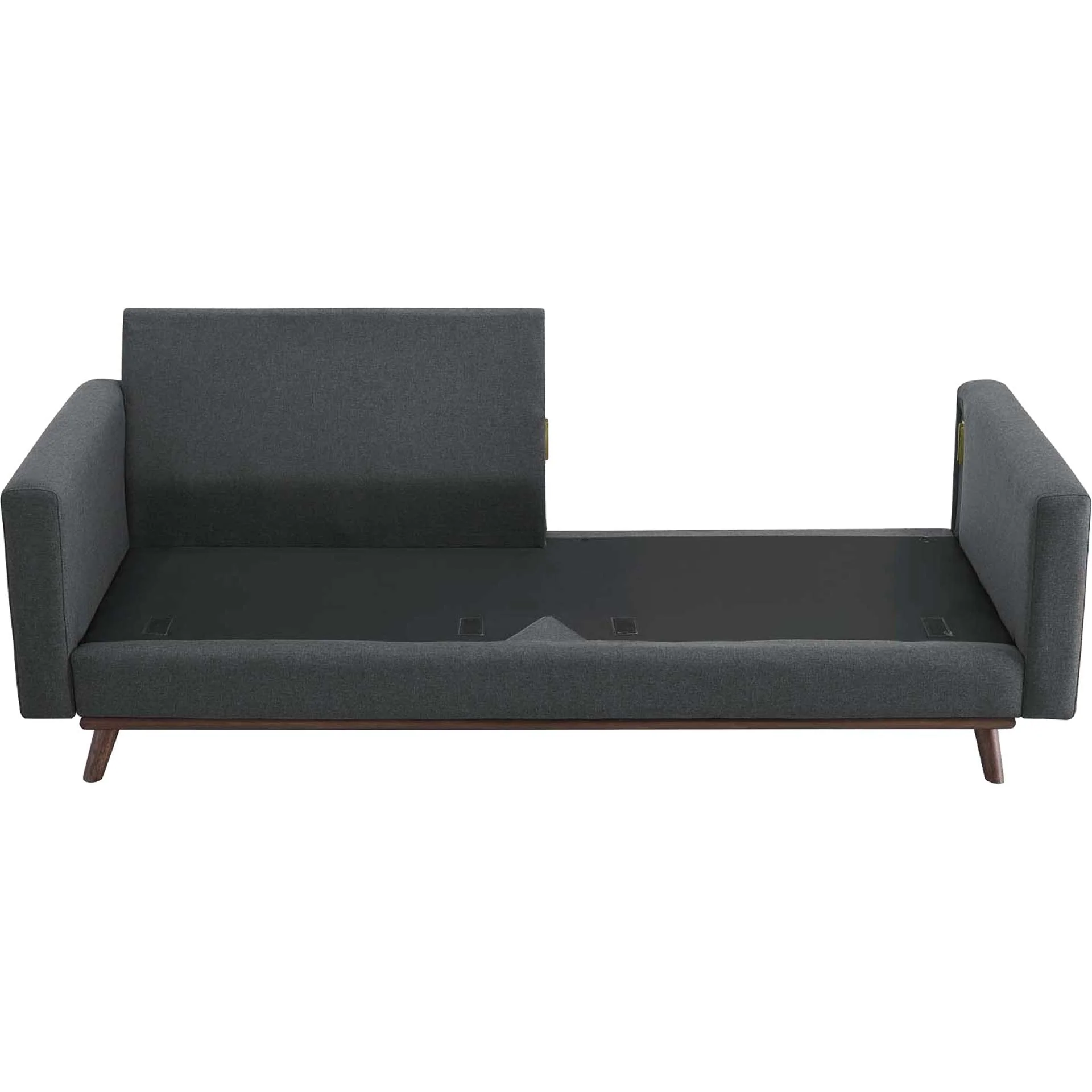 Pearl Upholstered Fabric Sofa Gray - Image 7