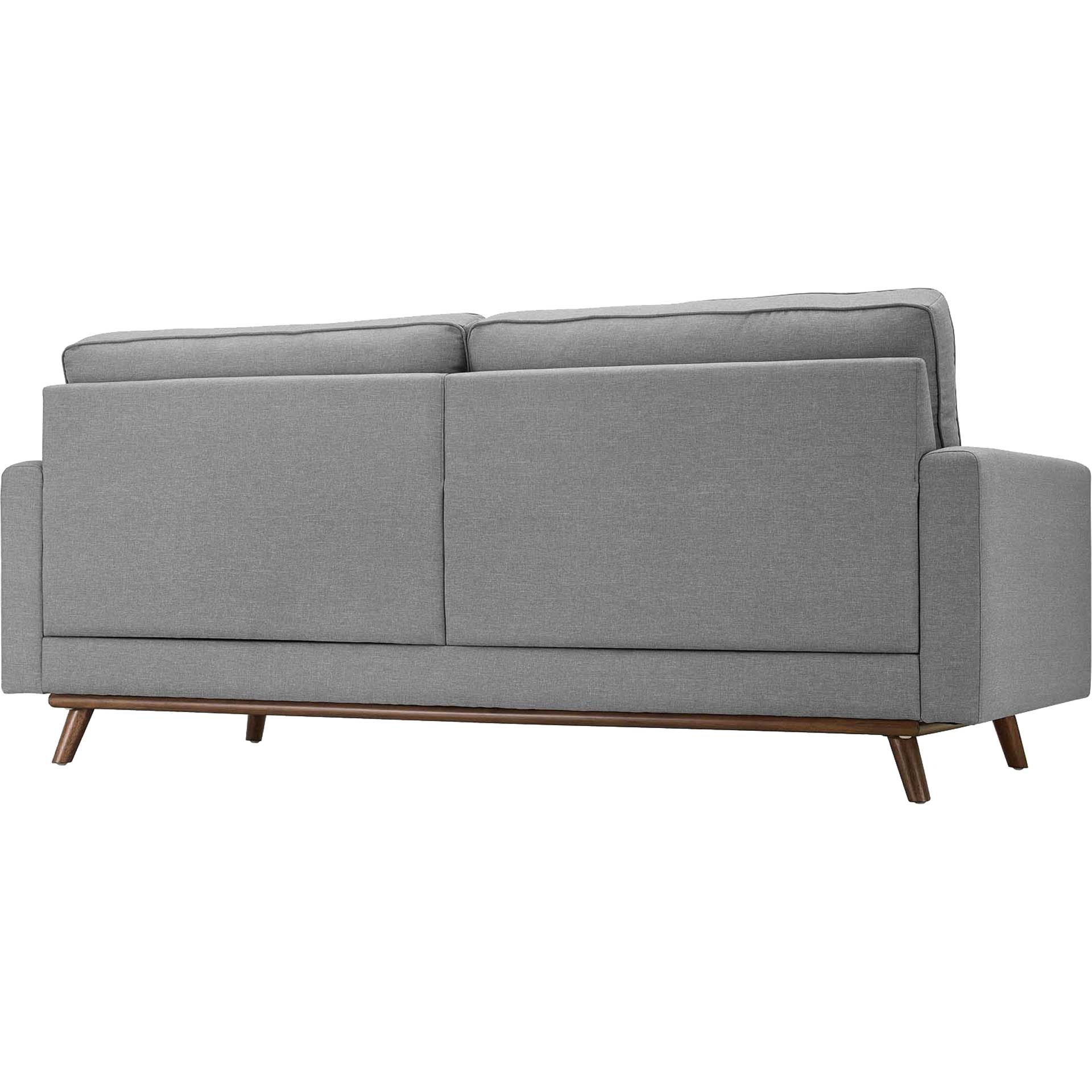 Pearl Upholstered Fabric Sofa Light Gray - Image 4