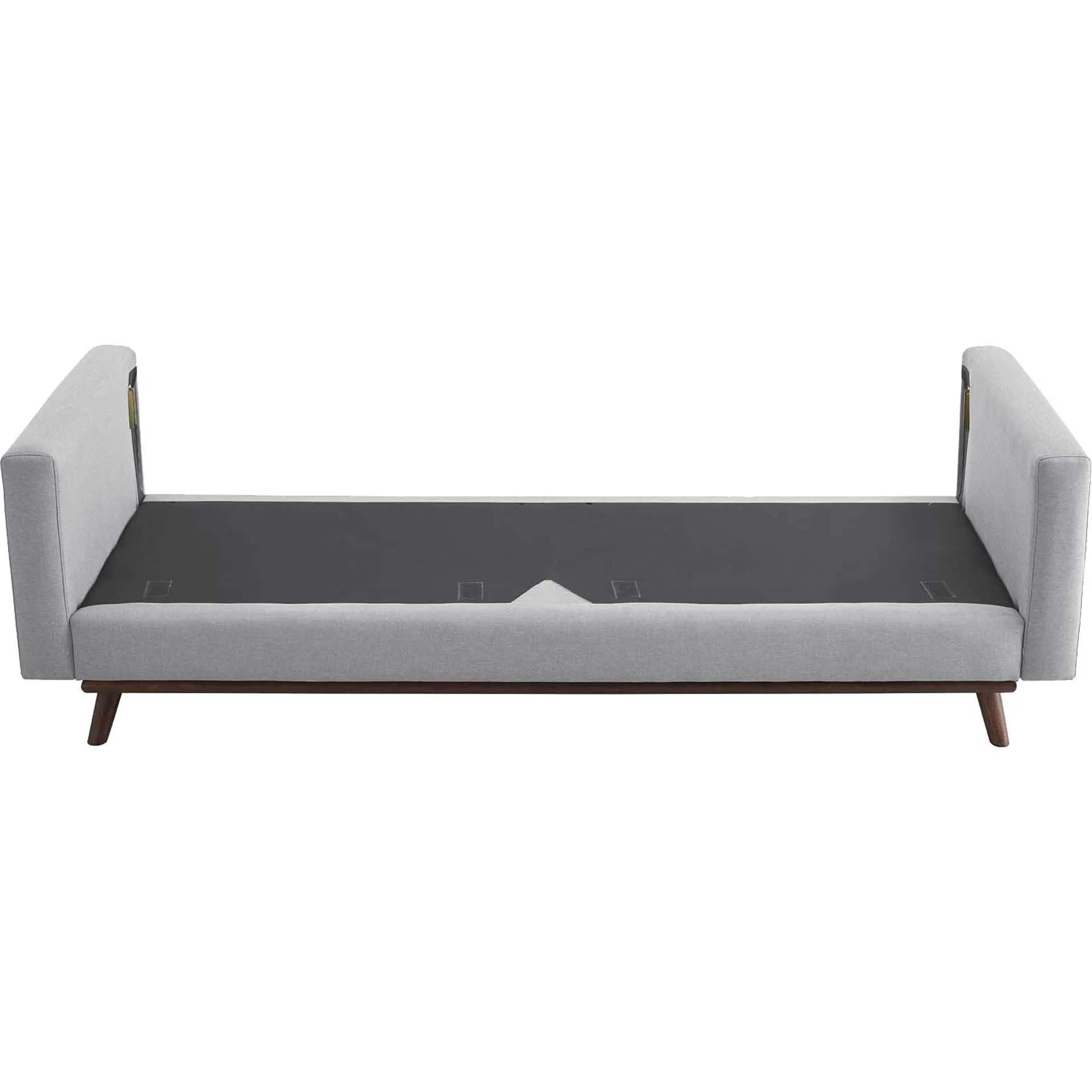 Pearl Upholstered Fabric Sofa Light Gray - Image 6