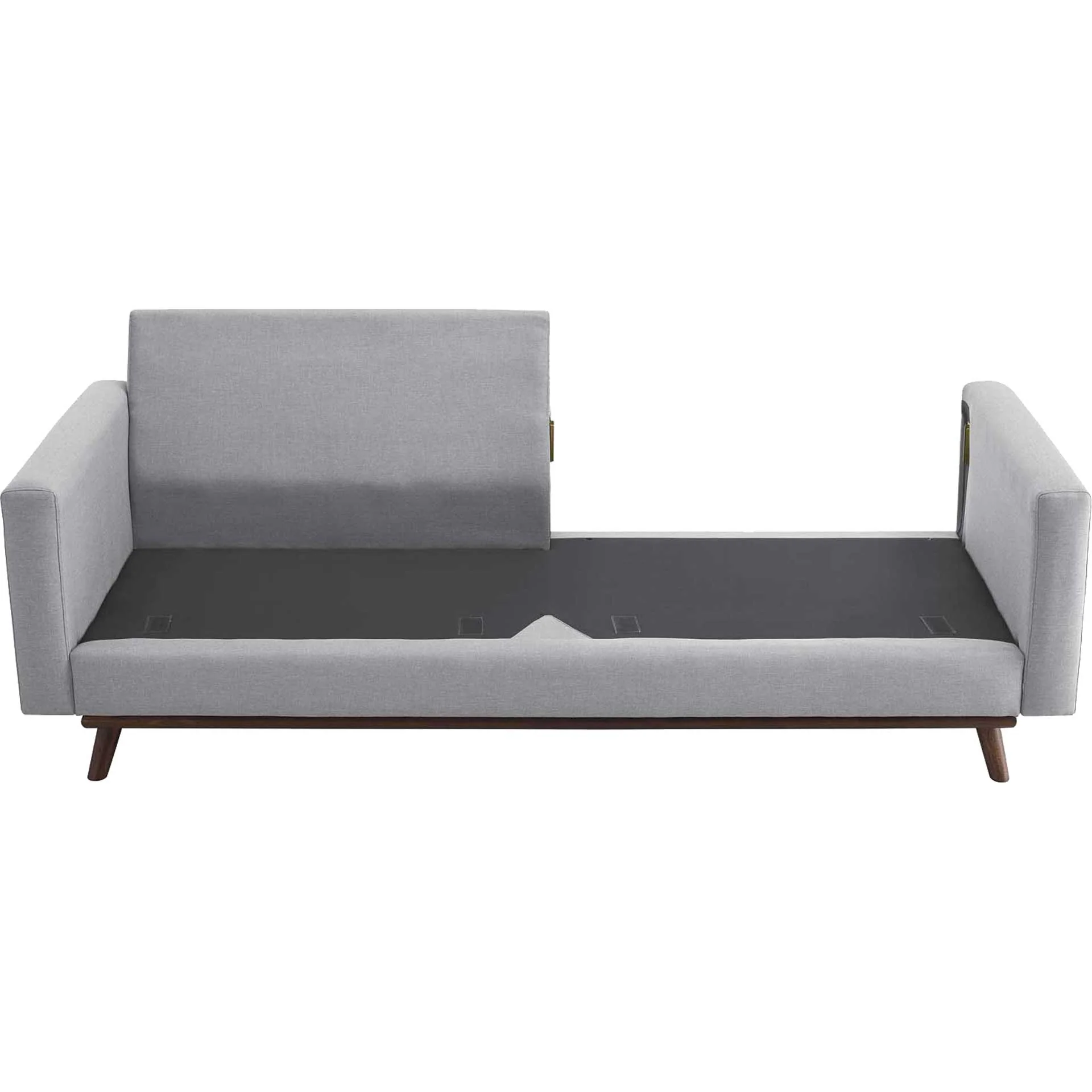 Pearl Upholstered Fabric Sofa Light Gray - Image 7