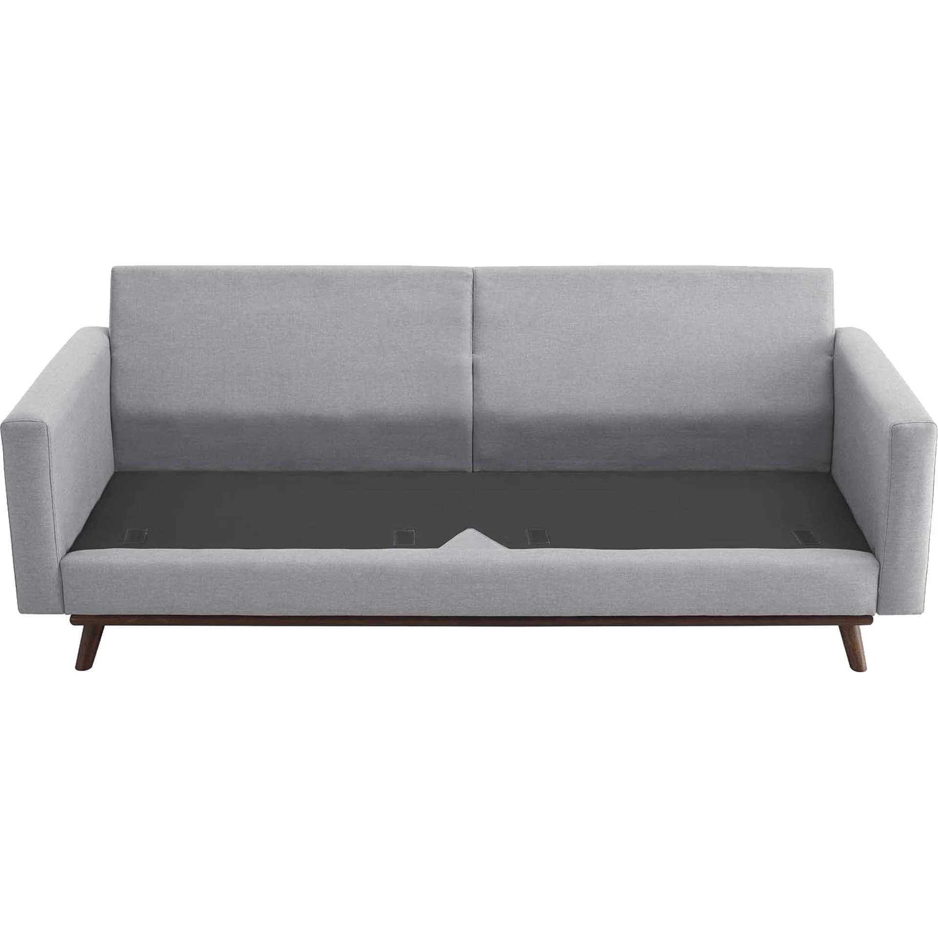 Pearl Upholstered Fabric Sofa Light Gray - Image 8