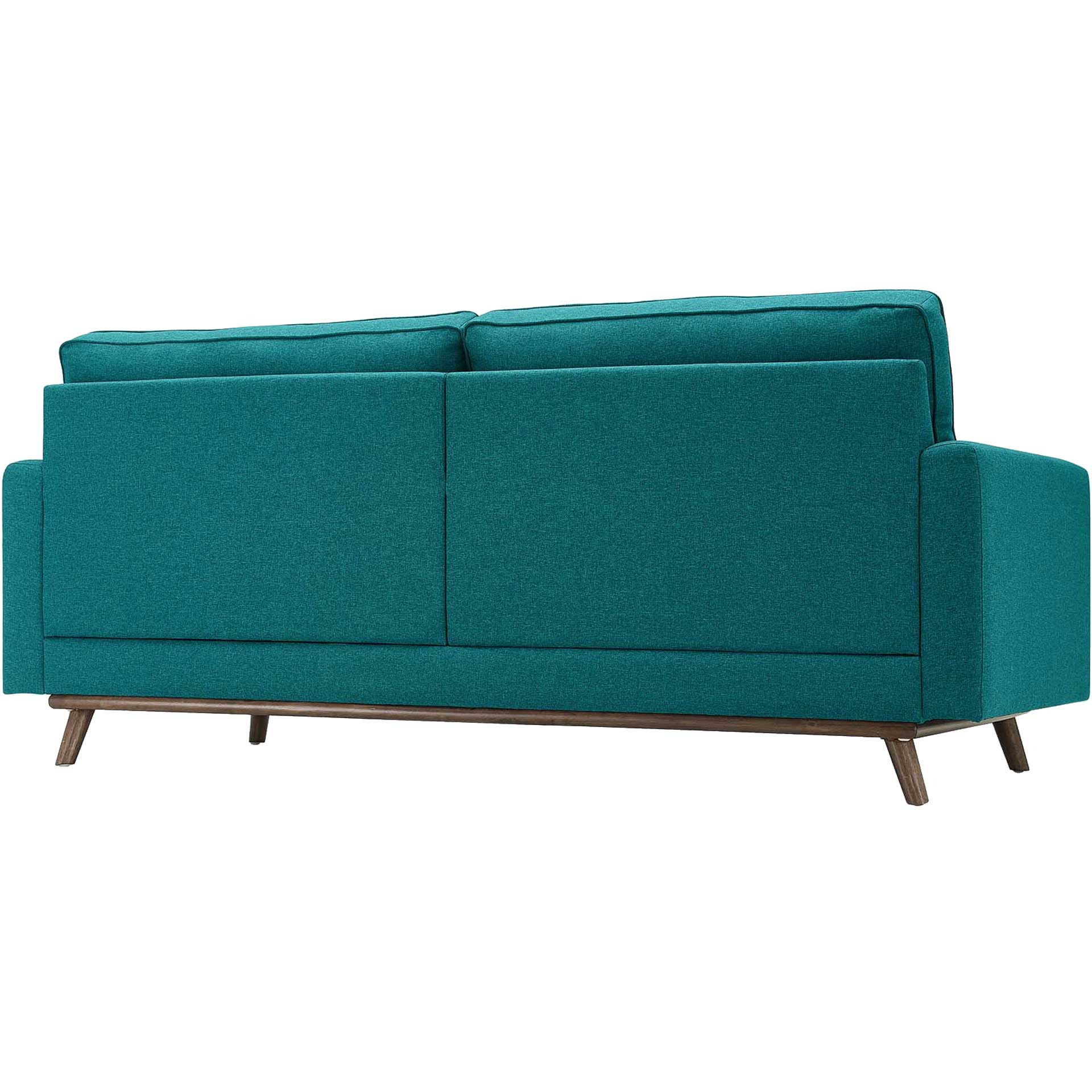 Pearl Upholstered Fabric Sofa Teal - Image 4