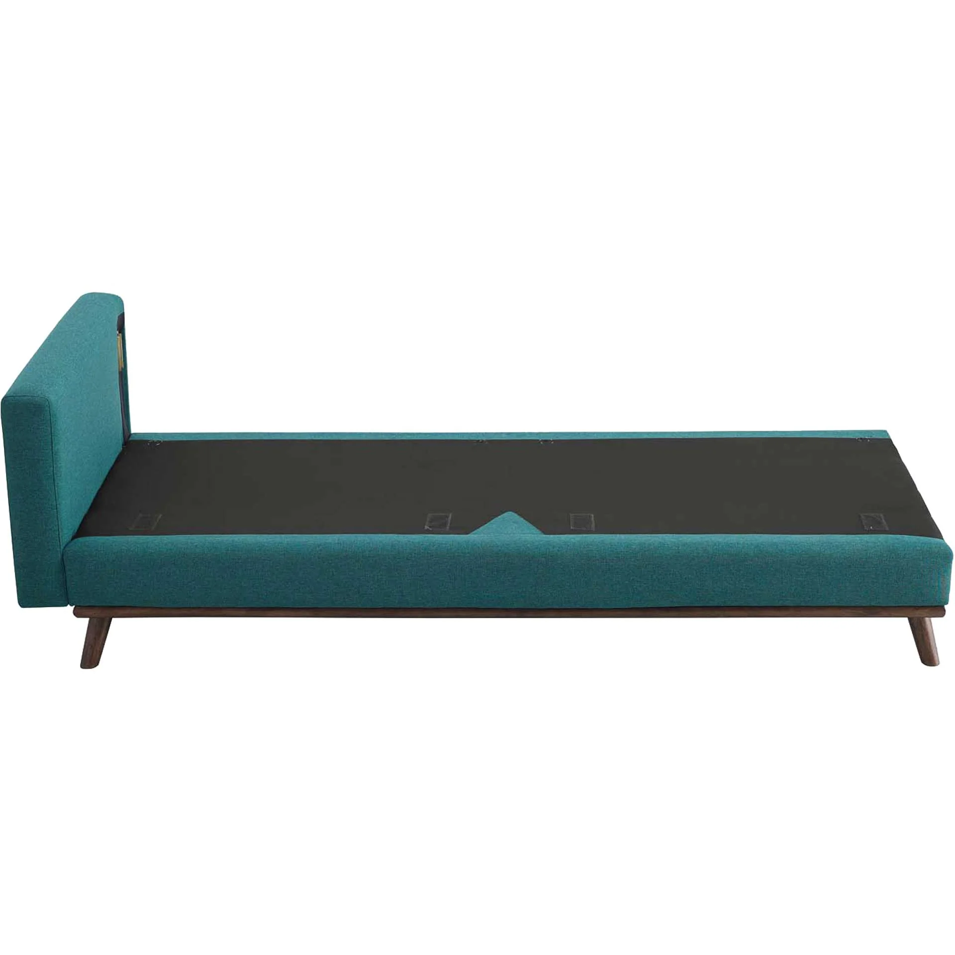 Pearl Upholstered Fabric Sofa Teal - Image 5
